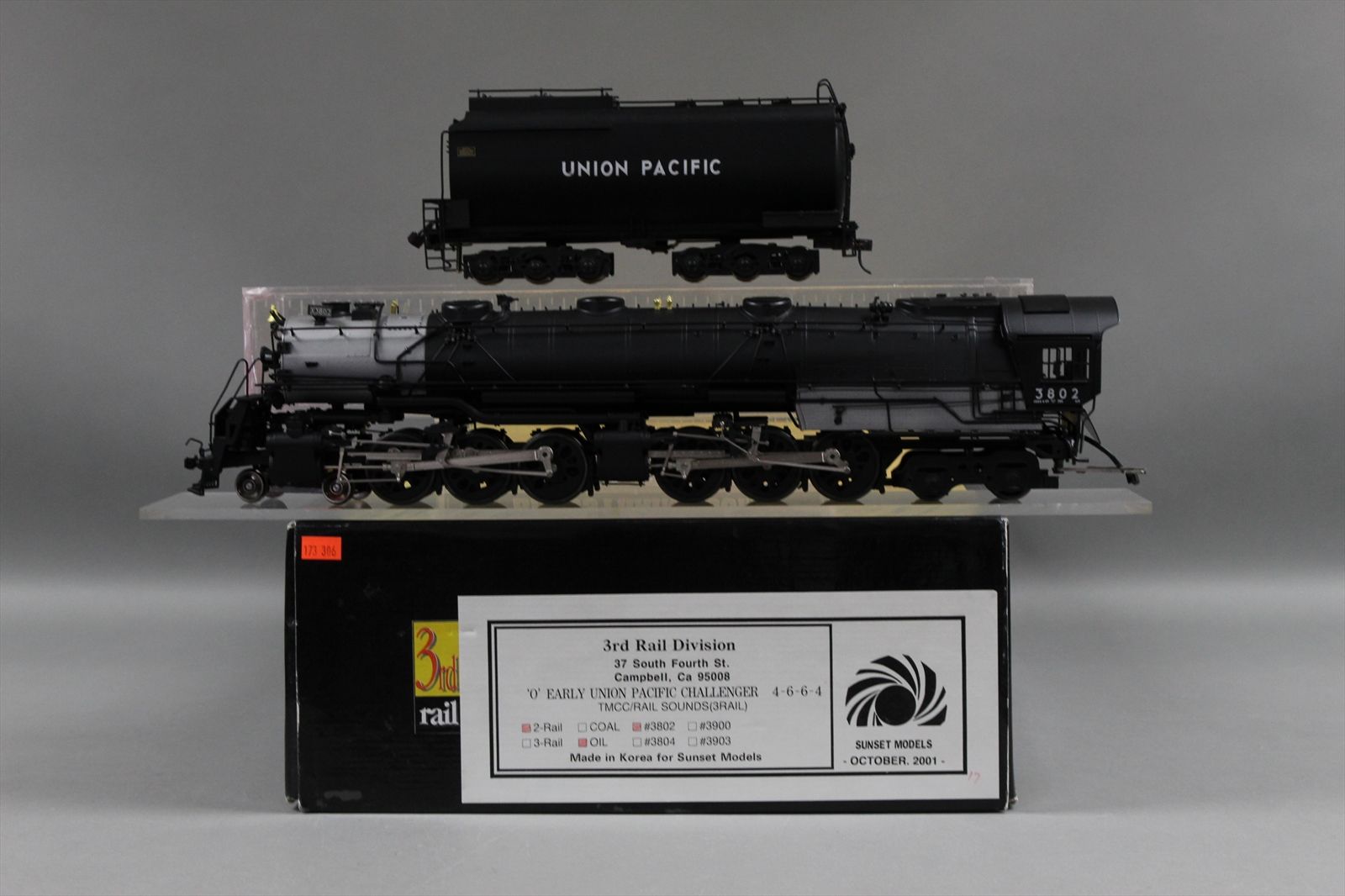 O 2-Rail Brass Model - SS Sunset UP Union Pacific Challenger 4-6-6-4 ...