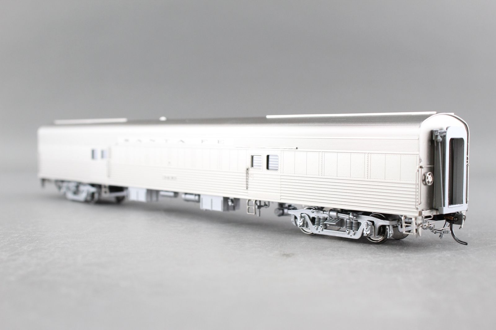 HO Brass Model - TCY 1294.1 AT&SF Santa Fe Budd 1937 Baggage Car Budd ...