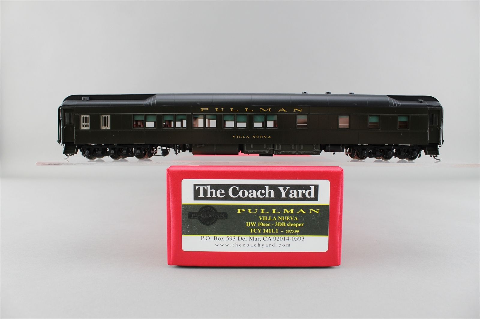 HO Brass Model - TCY 1411.1 Pullman HW Heavyweight 10-3 Sleeper Plan ...