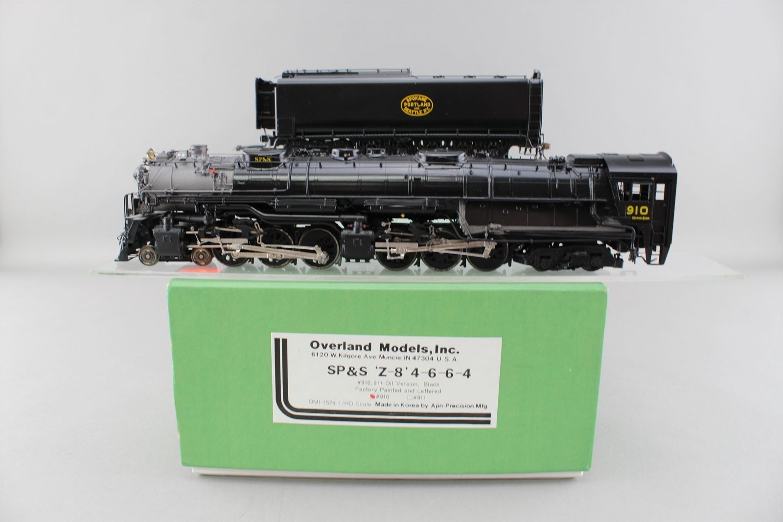 HO Brass Model - OMI 1574.1 SP&S Spokane Portland & Seattle 4-6-6-4 Z-8 ...