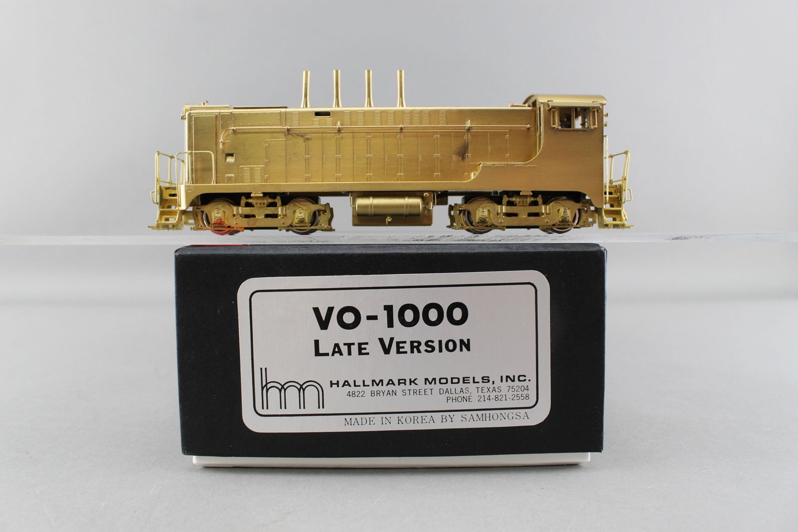 HO Brass Model - HM Hallmark VO-1000 Diesel Switcher Late Version ...