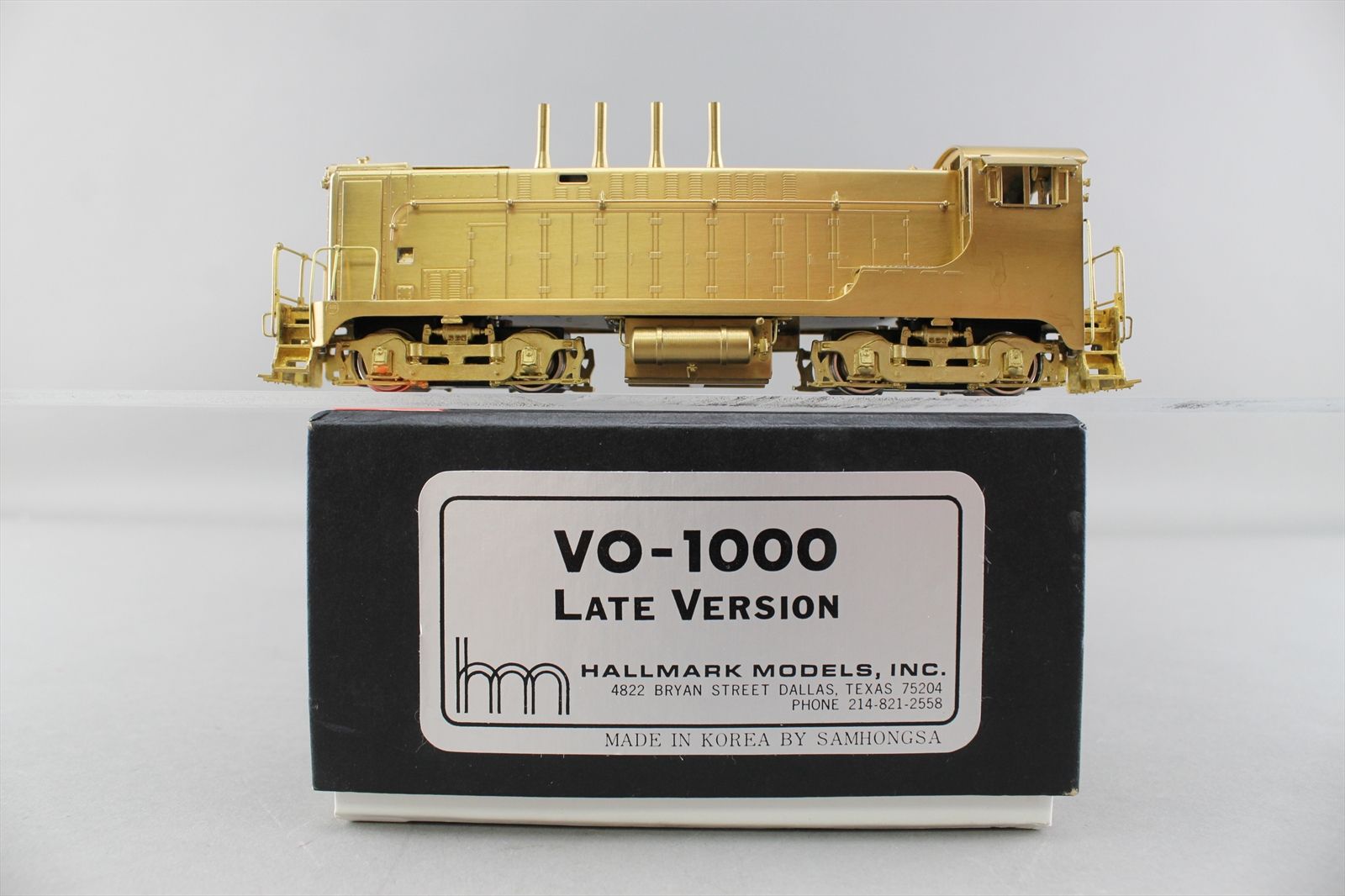 HO Brass Model - HM Hallmark VO-1000 Diesel Switcher Late Version ...