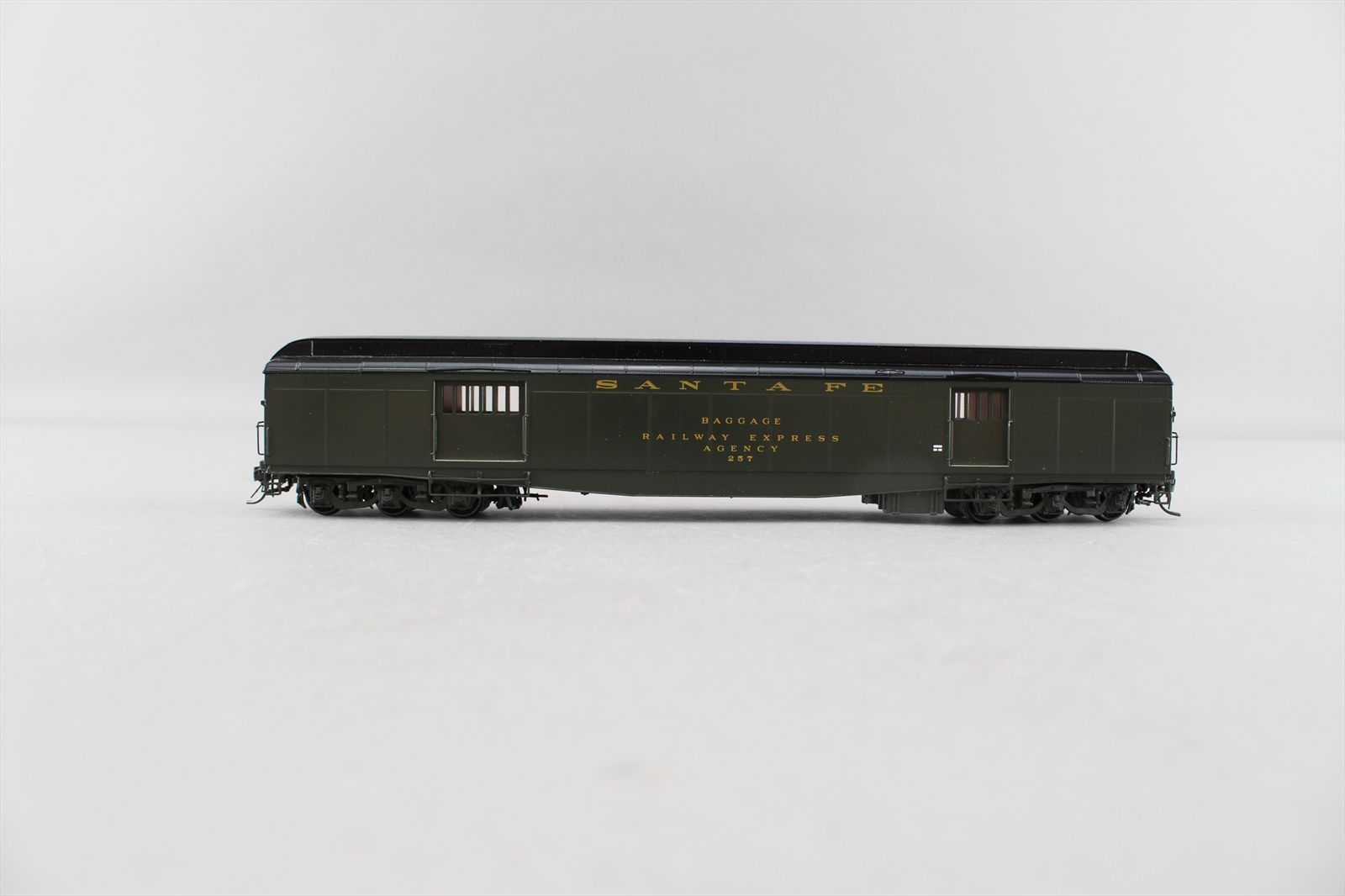 HO Brass Model - TCY 1291 AT&SF Santa Fe HW Baggage Express Fish Belly ...