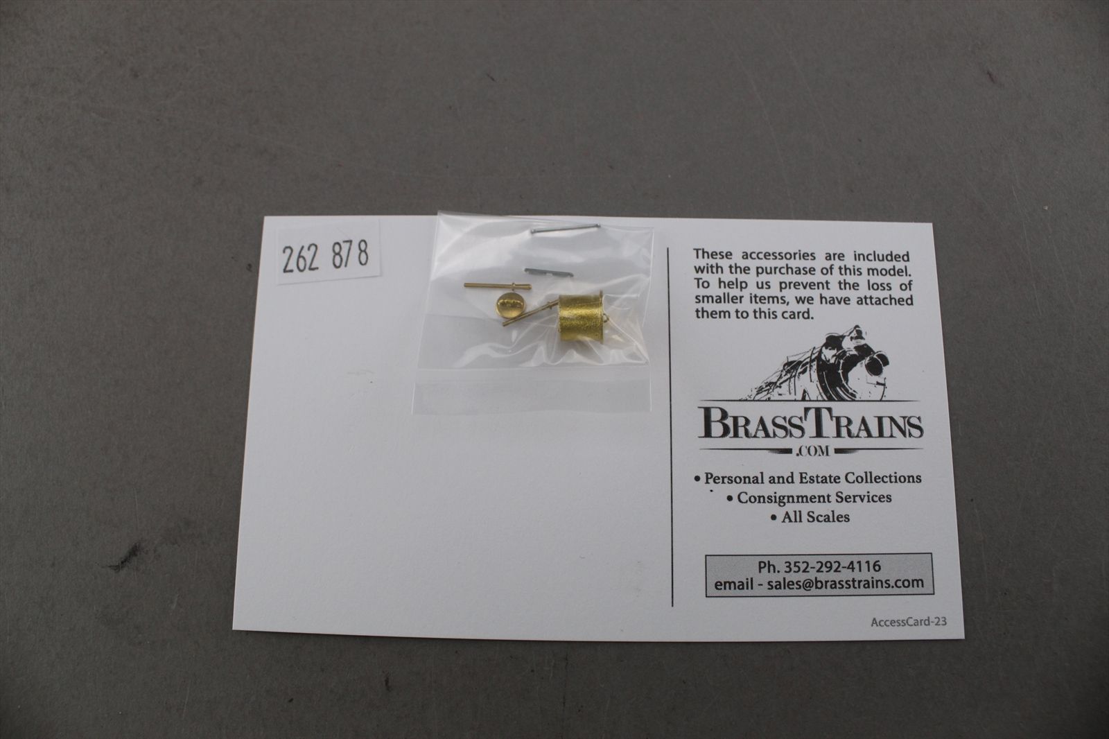 On3 Brass Model - PSC 15217 Heisler #3 - Unpainted - Micro Cast Mizuno
