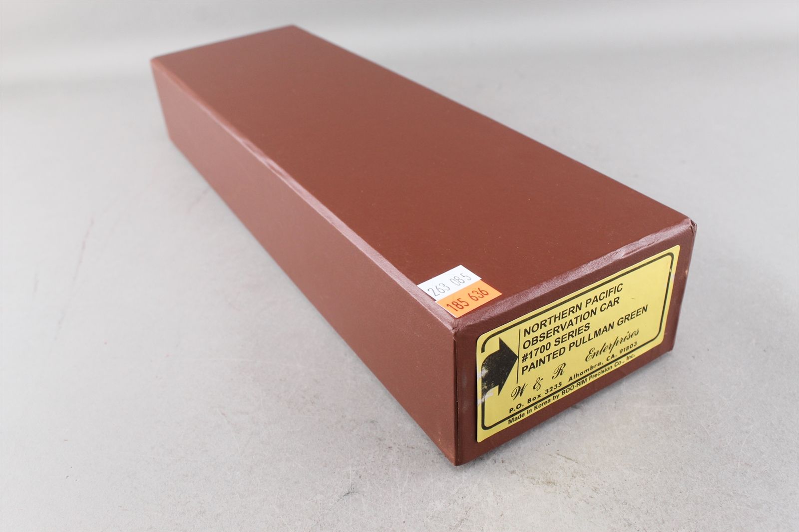 HO Brass Model - W&R NP Northern Pacific Pullman Green North Coast ...