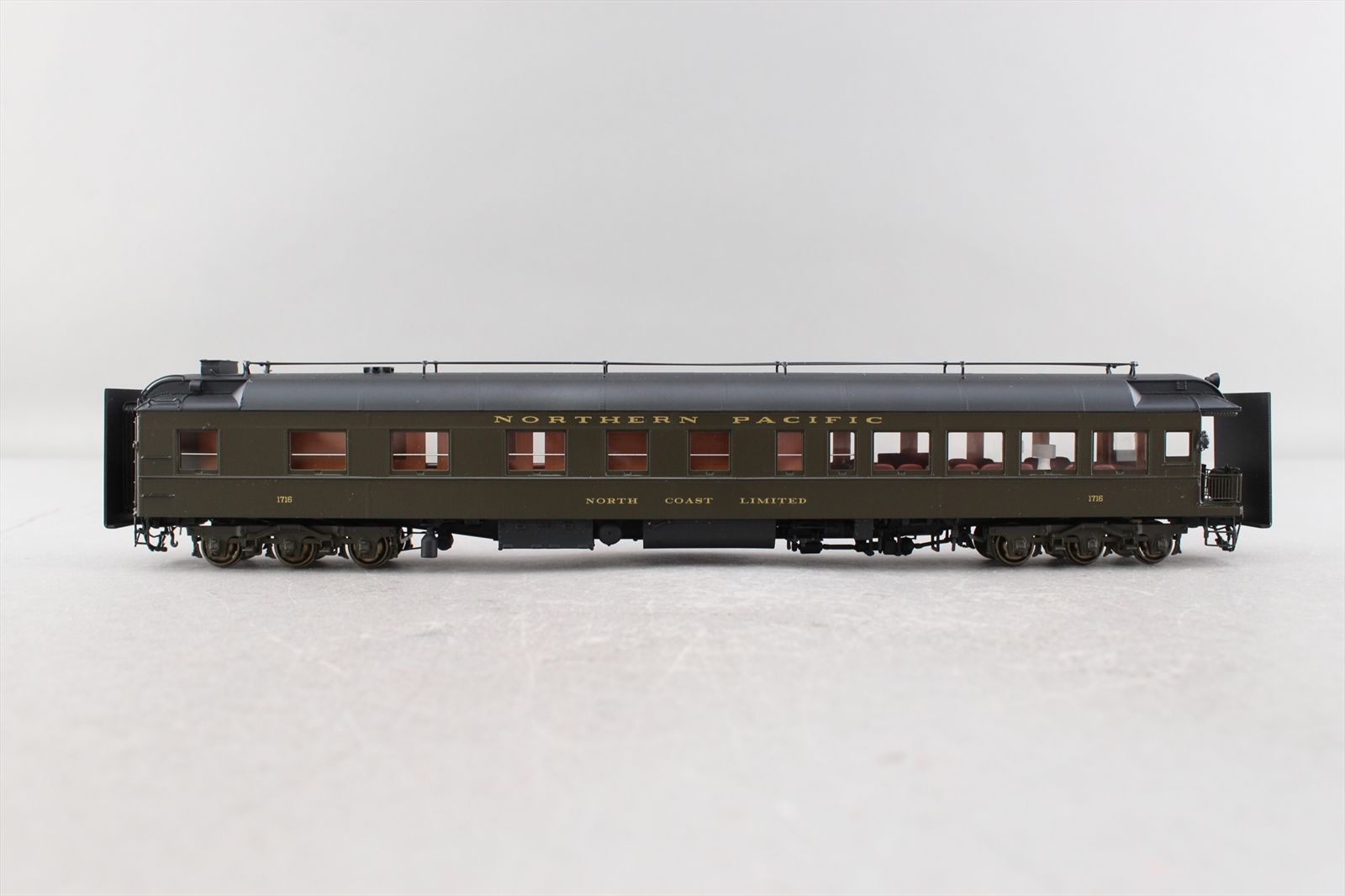HO Brass Model - W&R NP Northern Pacific Pullman Green North Coast ...