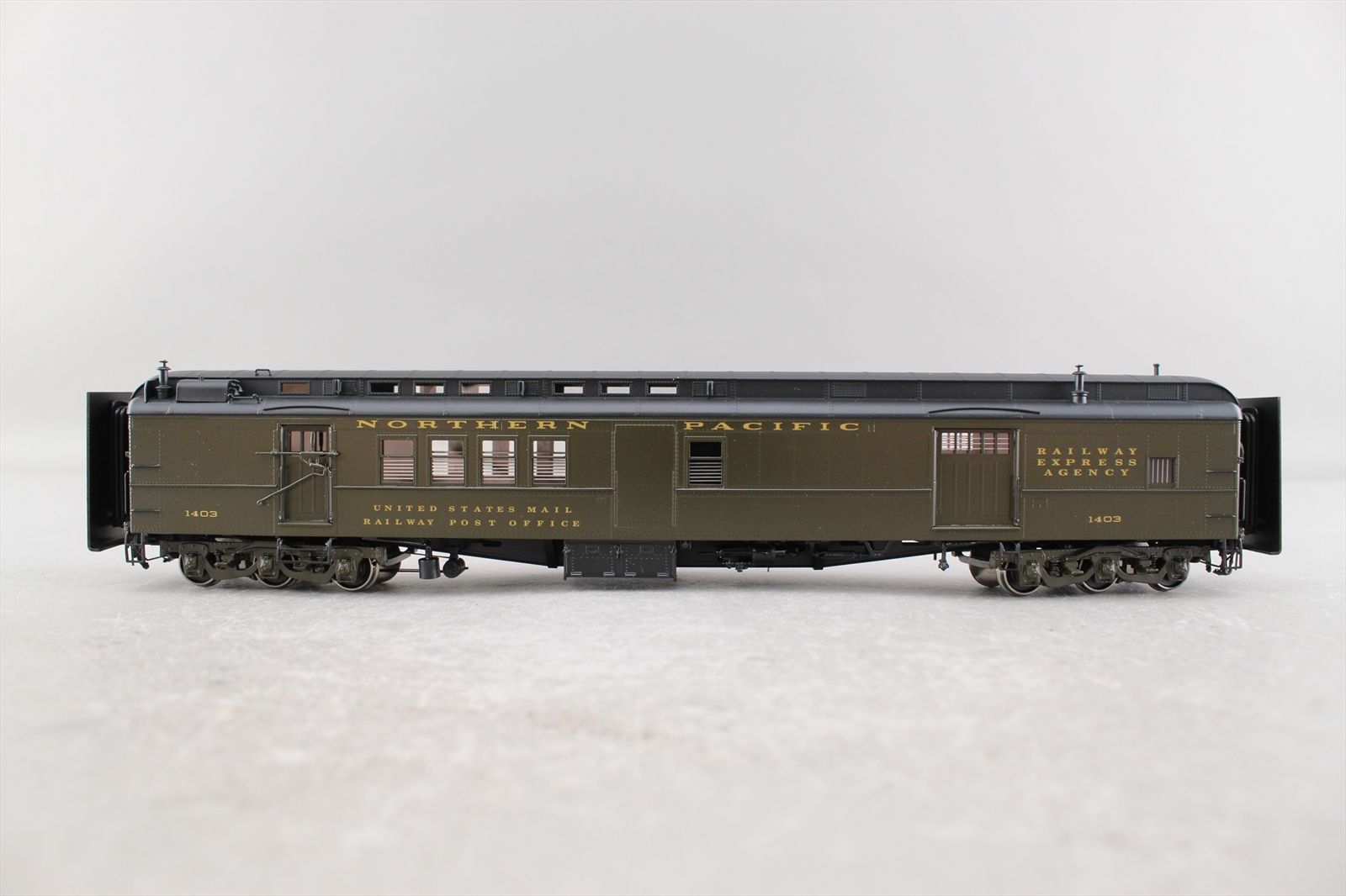 HO Brass Model - W&R NP Northern Pacific Mail & Express Car Pullman ...