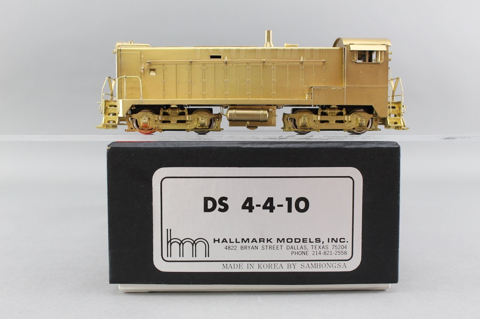 HO Brass Model - HM Hallmark DS 4-4-10 Diesel Locomotive - Unpainted ...