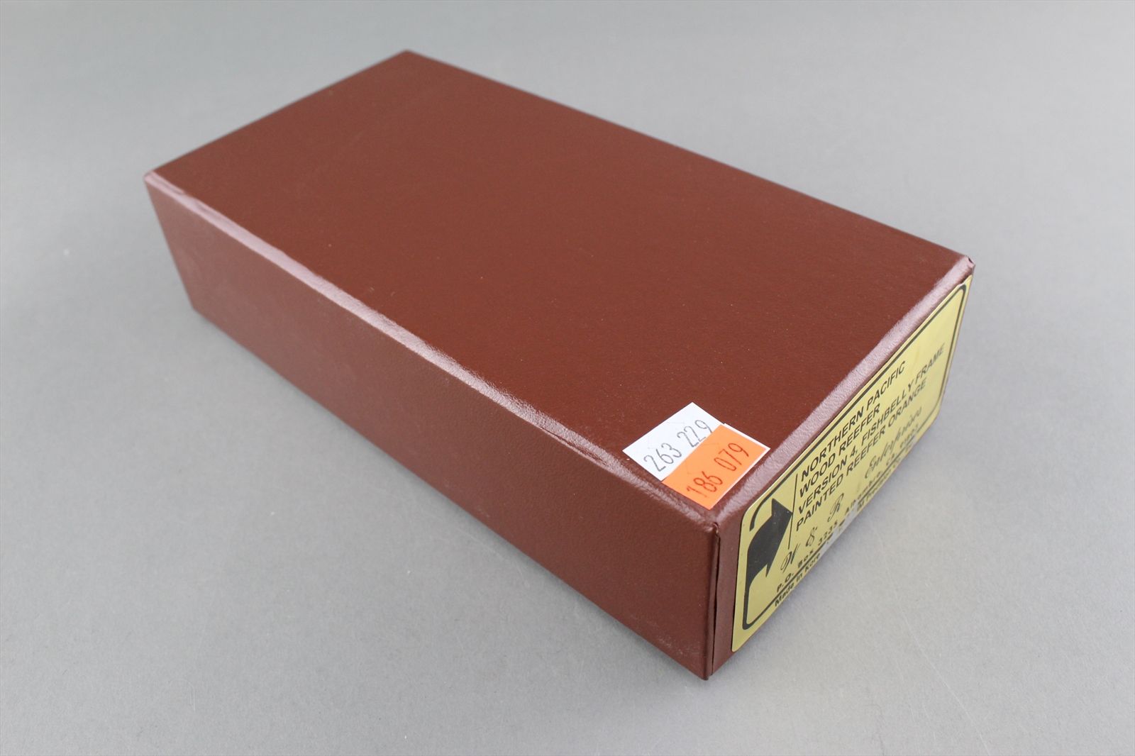 HO Brass Model - W&R Version 4 NP Northern Pacific Reefer Orange #90316 ...
