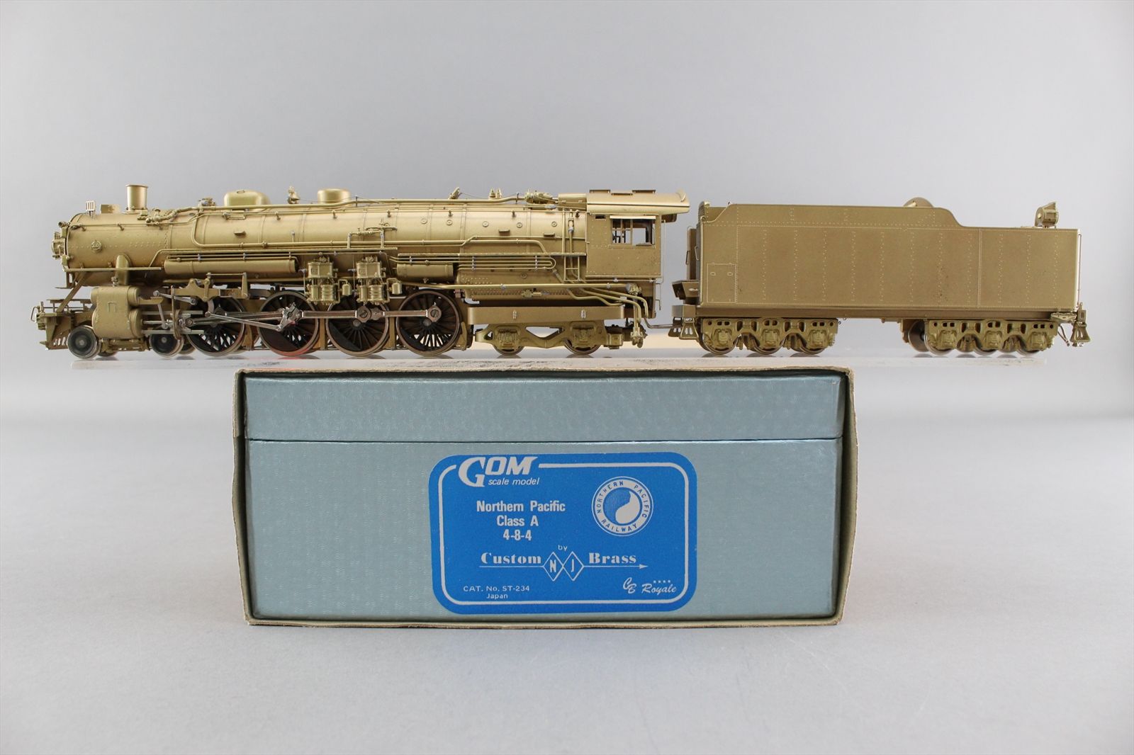 HO Brass Model - NJCB ST-234 NP Northern Pacific Class A 4-8-4 ...