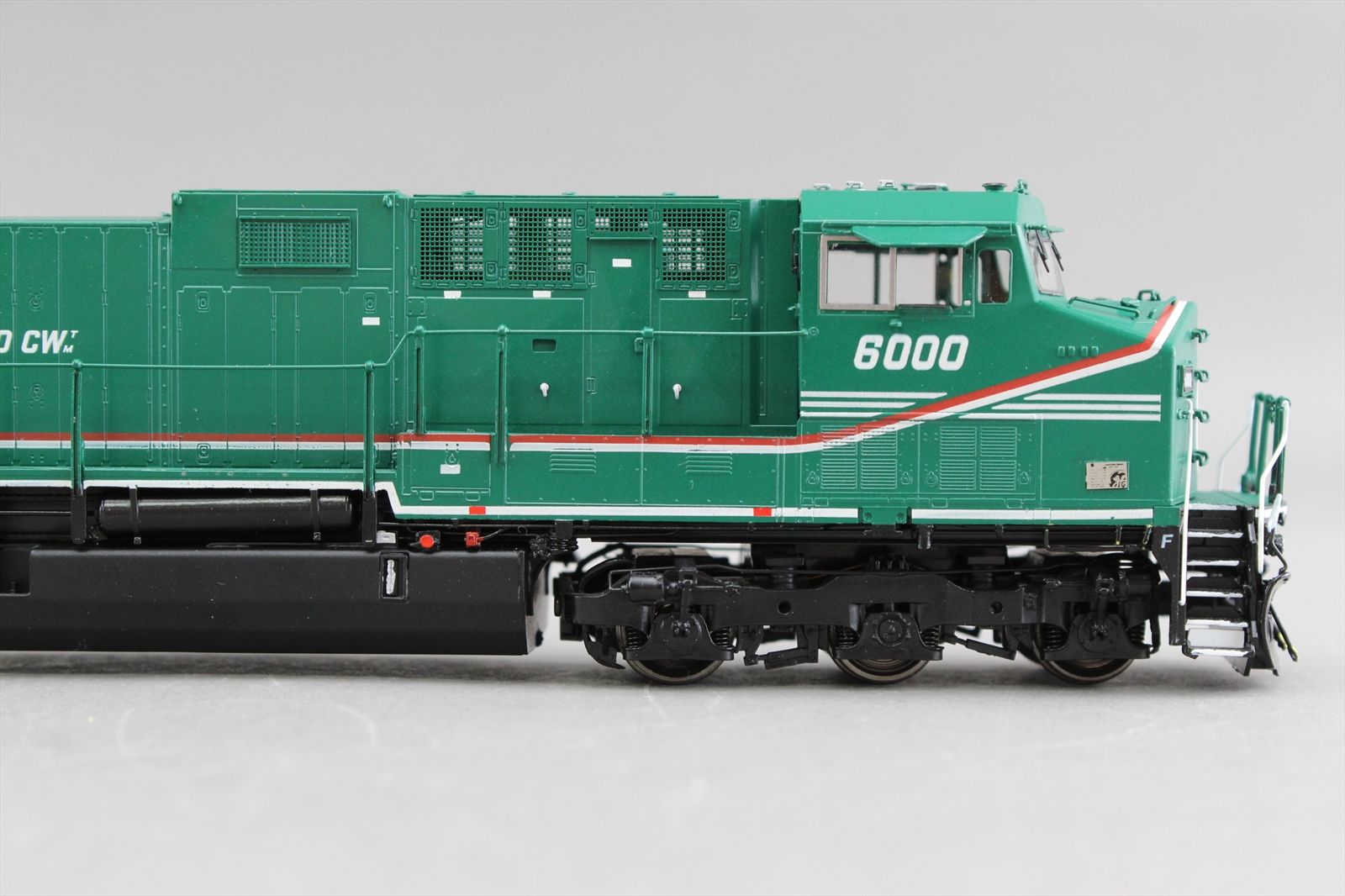 HO Brass Model - OMI 6551.1 GE General Electric C60AC Demo Demonstrator ...