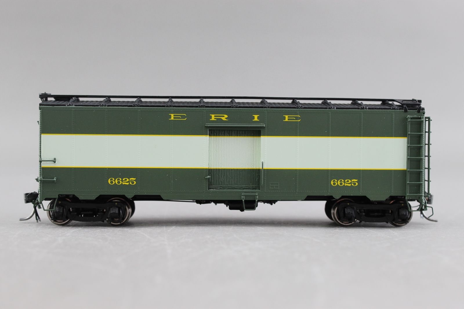 HO Brass Model - ASM ERIE Express Box Car Boxcar ex-Milk Car Two Tone ...