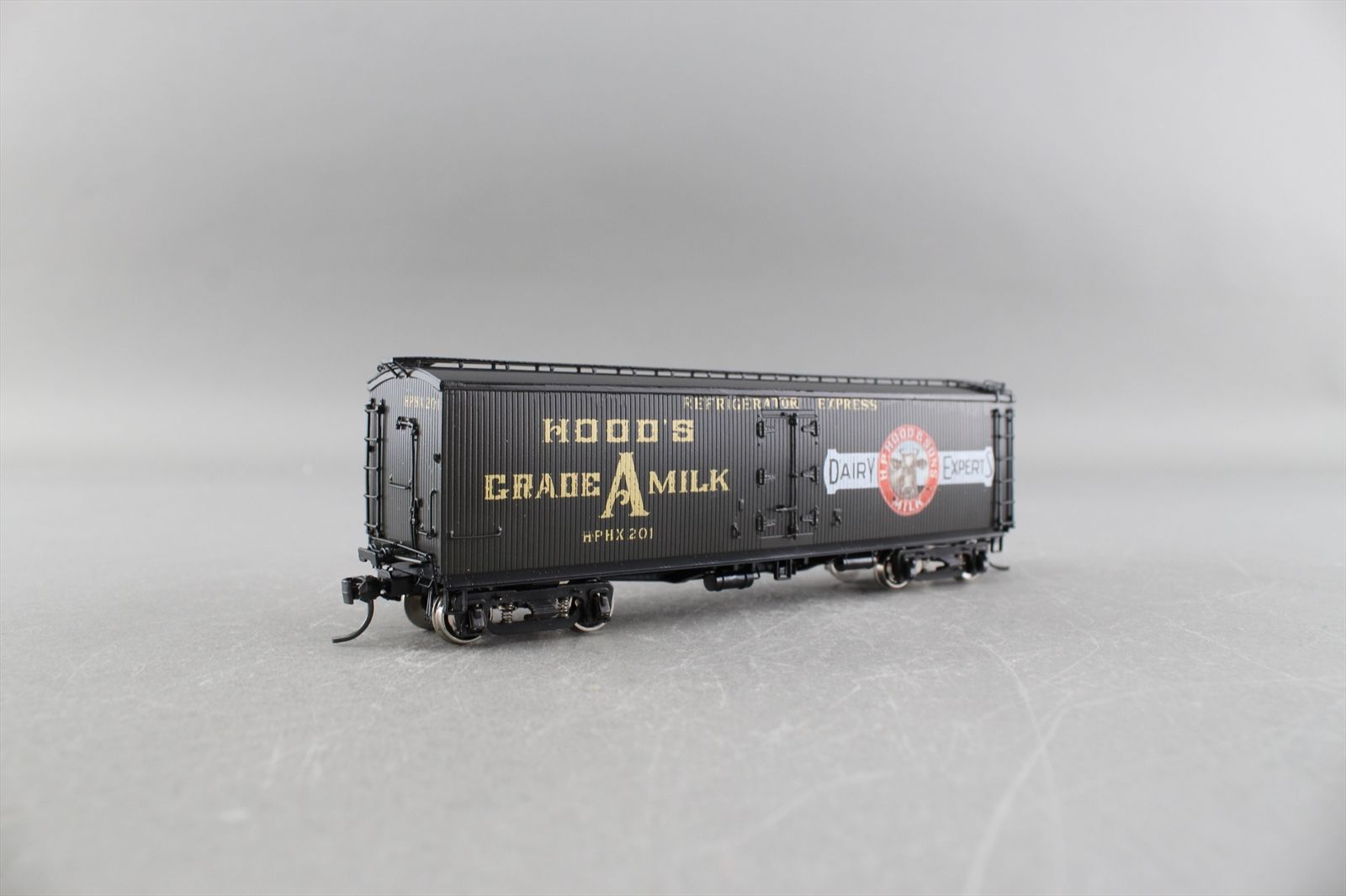 HO Brass Model - PSC HPHX Pfaudler Hoods 41' Round Roof Milk Car #201 ...