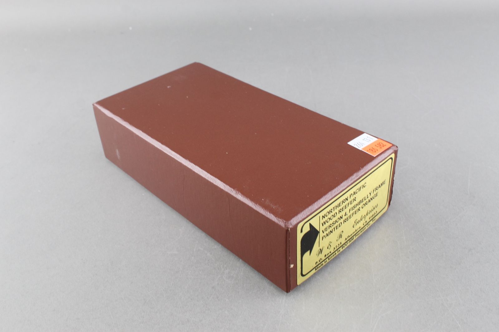 HO Brass Model - W&R Version 4 NP Northern Pacific Reefer Orange ...