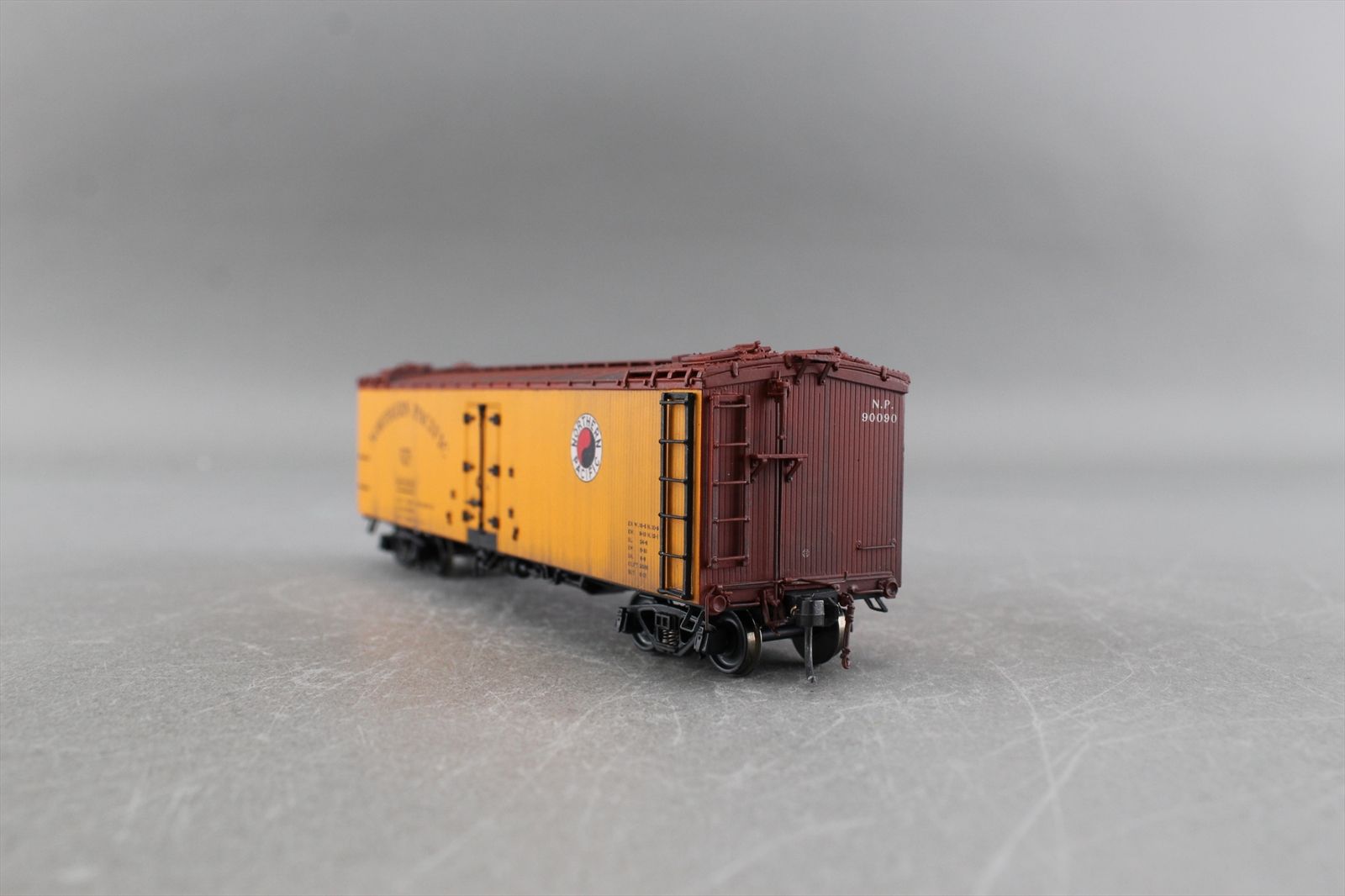 HO Brass Model - W&R Version 4 NP Northern Pacific Reefer Orange ...