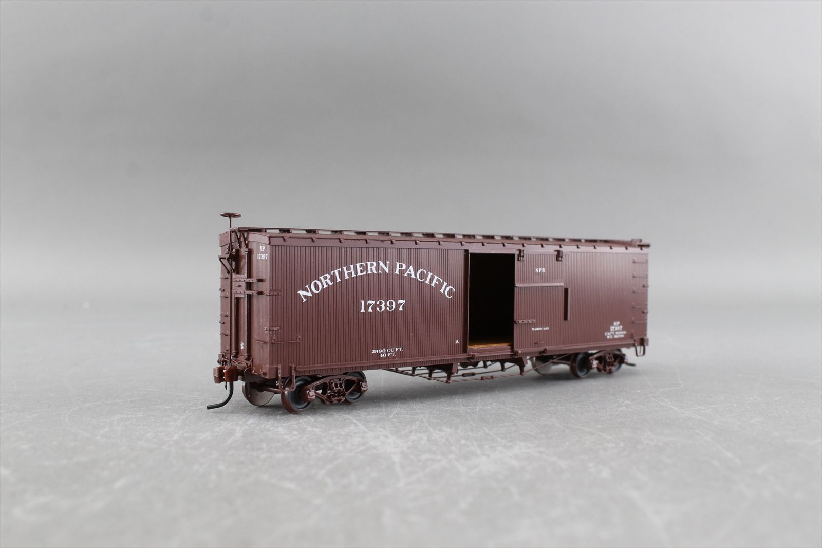 HO Brass Model - W&R NP Northern Pacific Truss Rod Boxcar Box Car ...