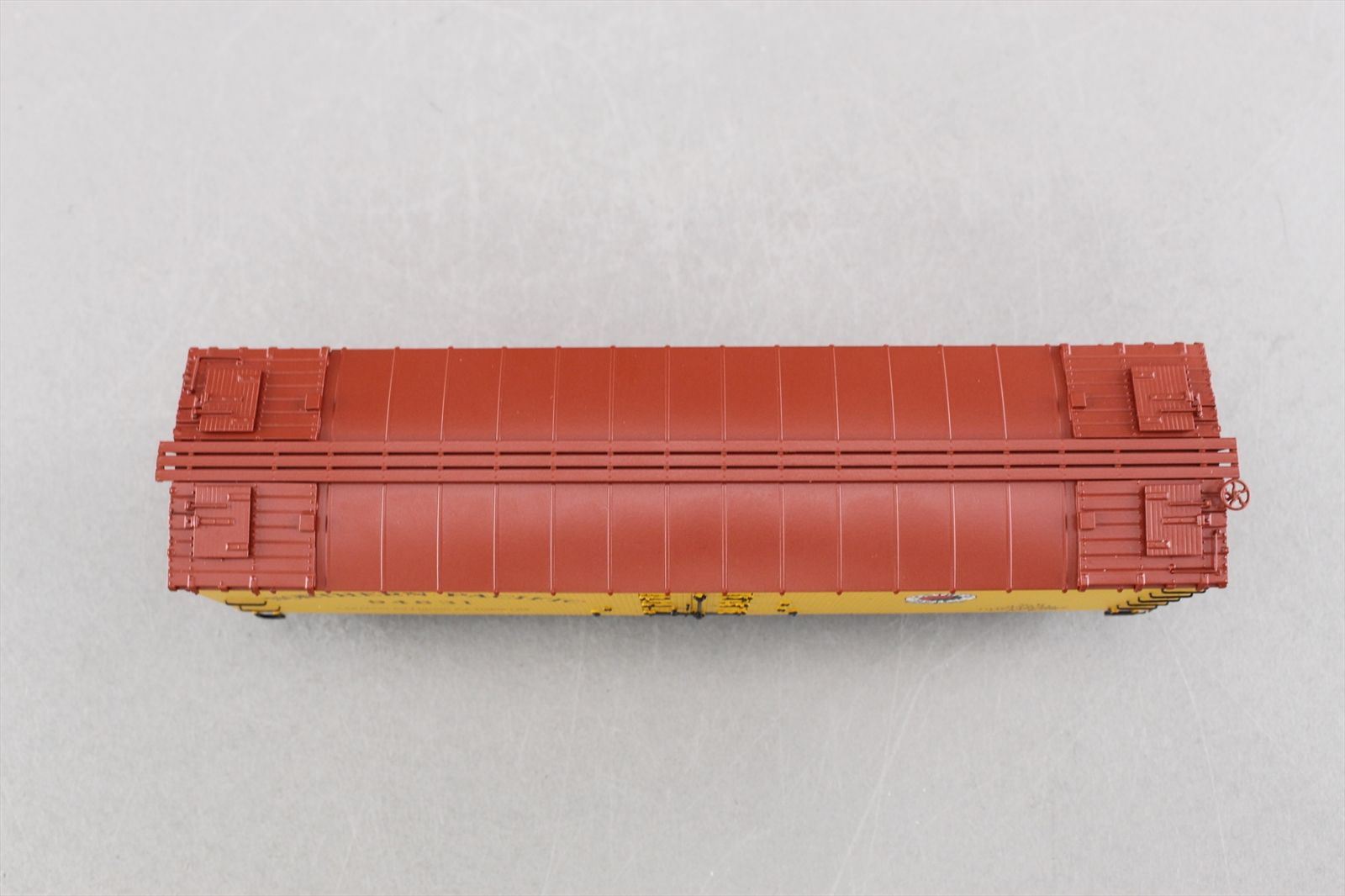 HO Brass Model - W&R Version 1 NP Northern Pacific Reefer Yellow Truss ...