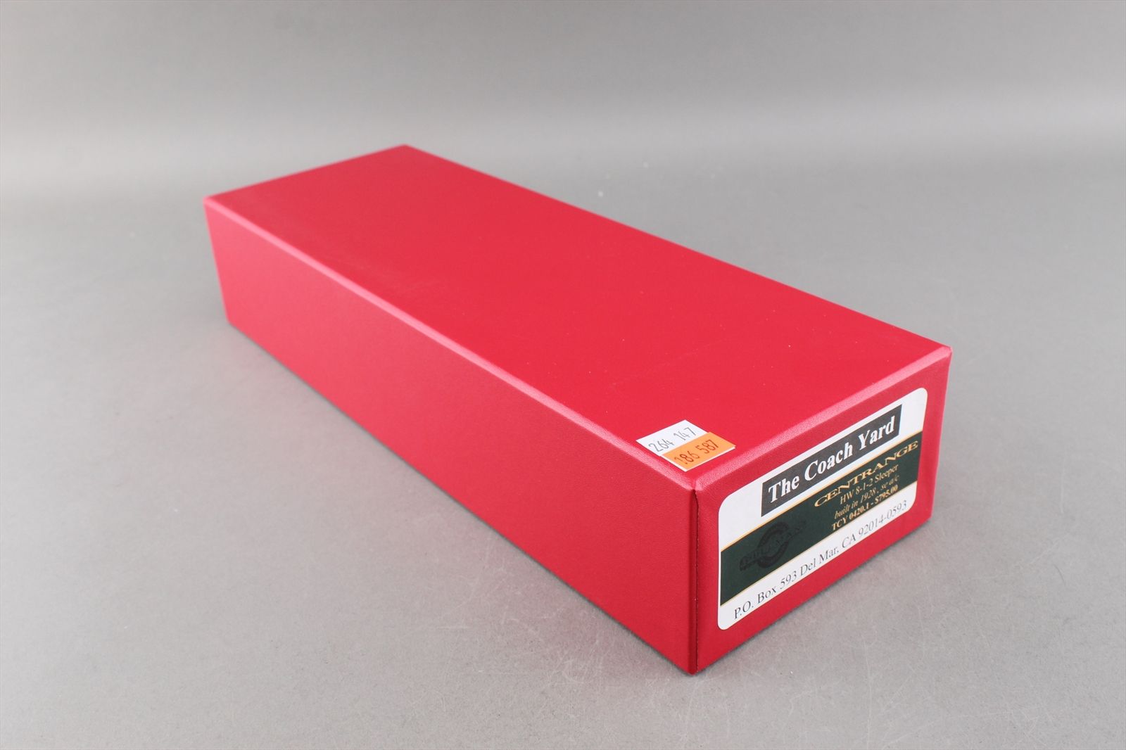 HO Brass Model - TCY 0420.1 Pullman 8-1-2 Sleeper Centrange - F/P ...