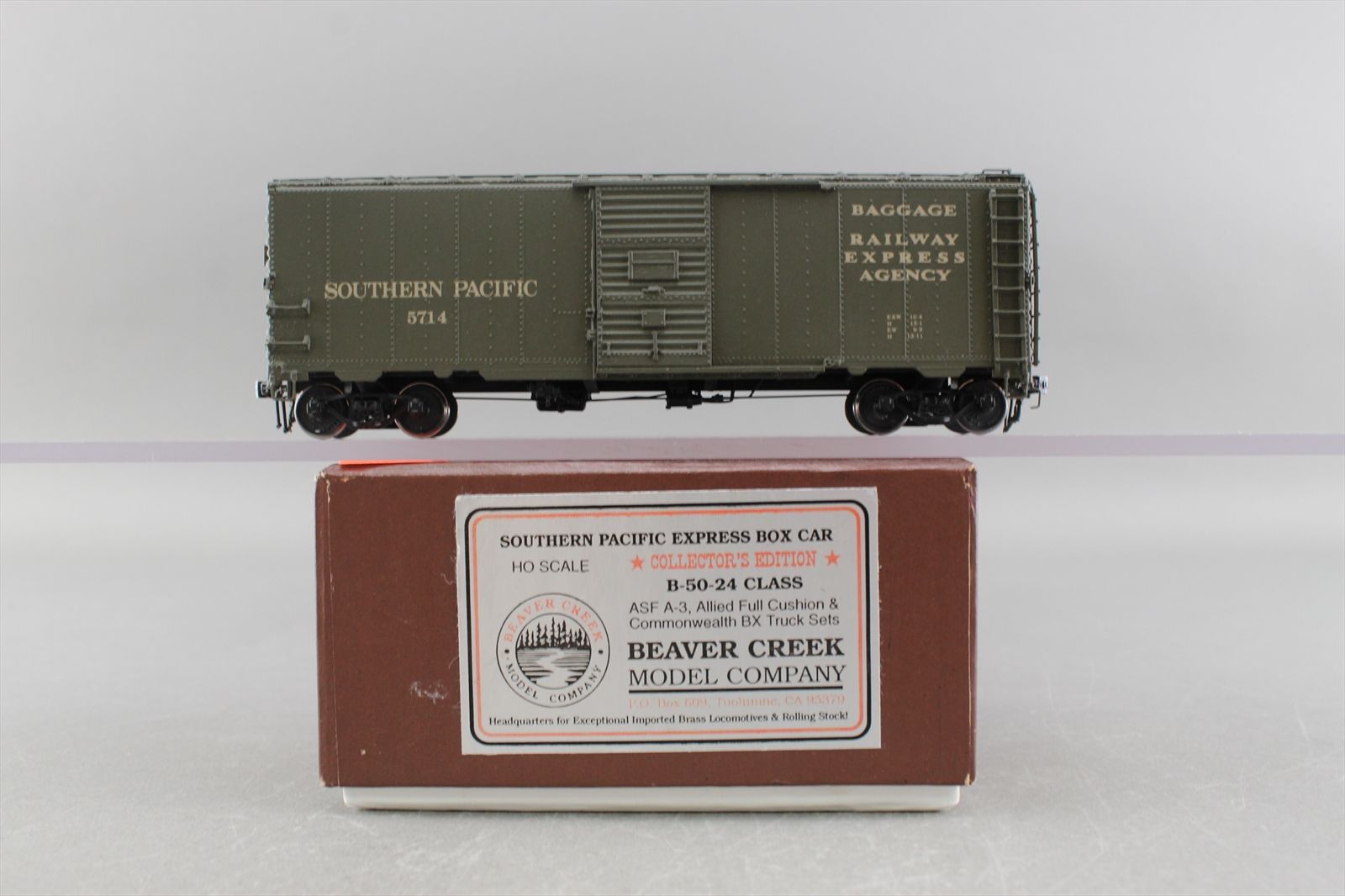 HO Brass Model - BCM Beaver Creek SP Southern Pacific B-50-24 ASF A-3 ...