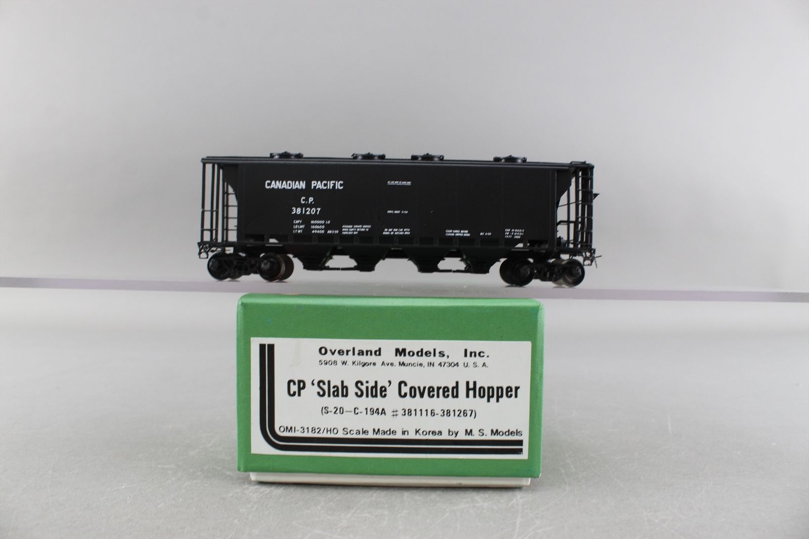 HO Brass Model - OMI 3182 CP CPR Canadian Pacific Slab Side Covered ...