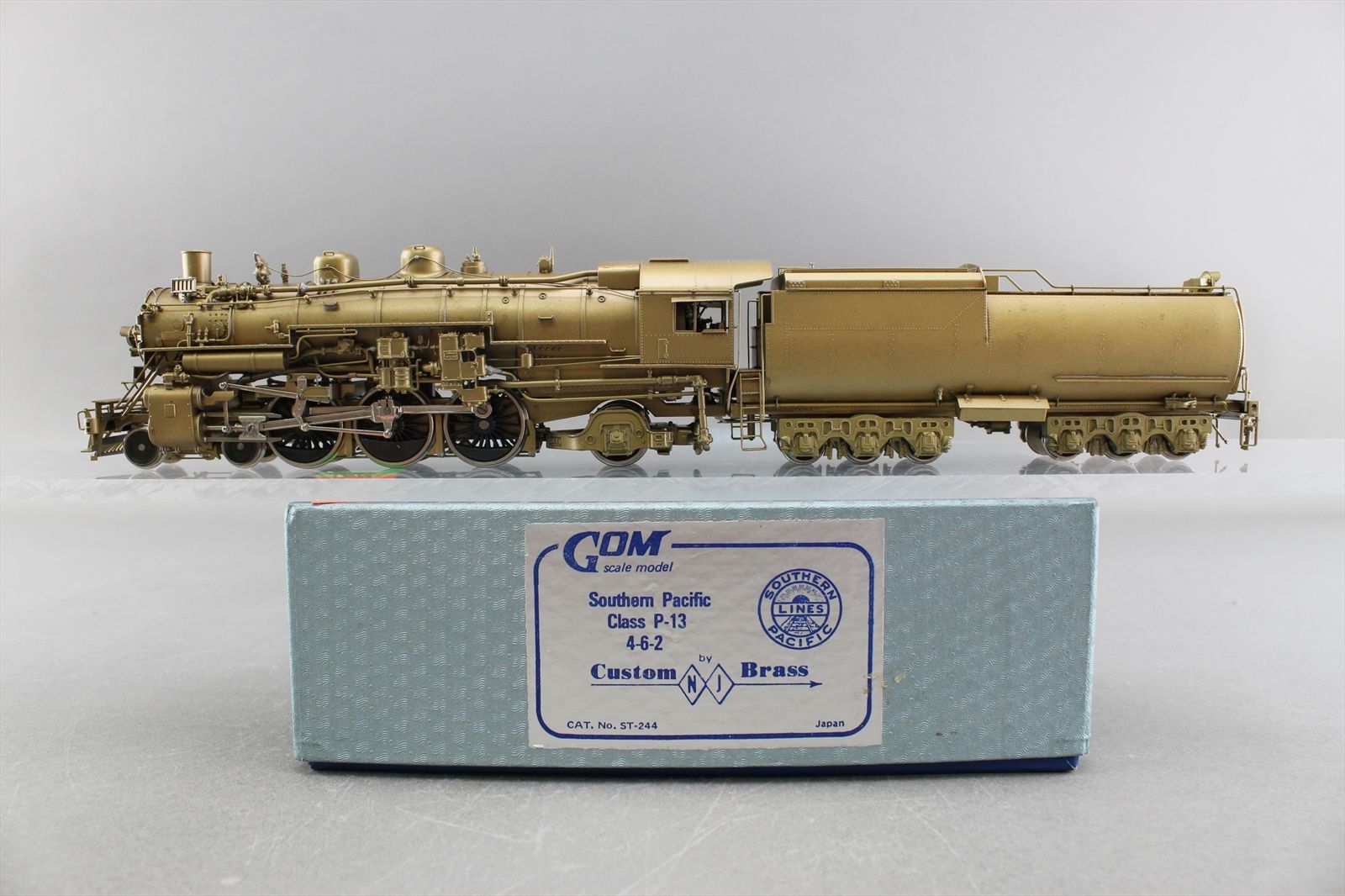 HO Brass Model - NJCB ST-244 SP Southern Pacific 4-6-2 Class P-13 ...
