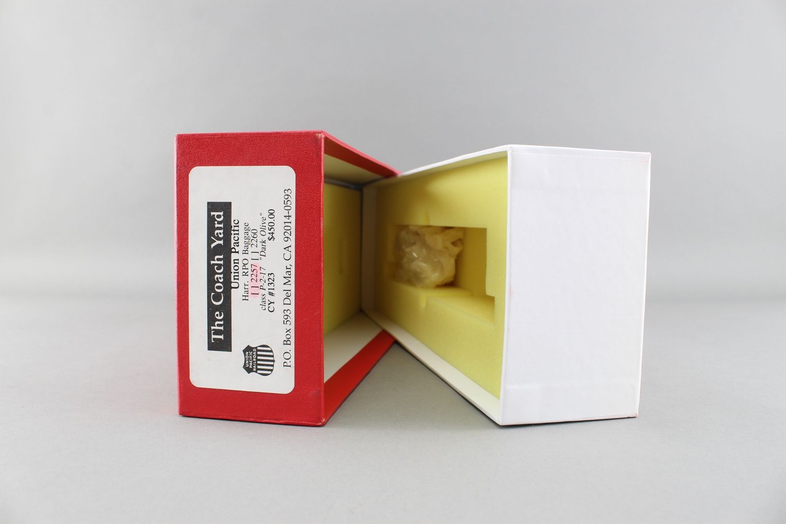 HO Brass Model - TCY 1323 UP Union Pacific Harriman RPO Baggage Dark ...