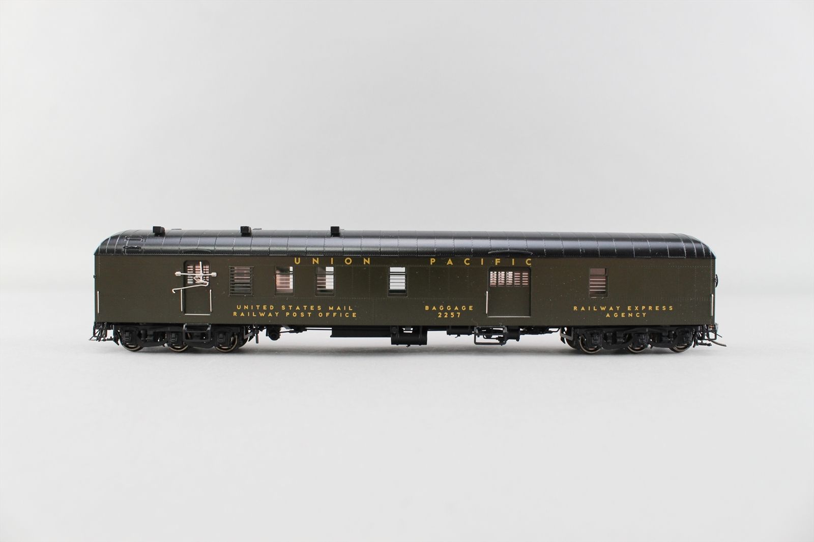 HO Brass Model - TCY 1323 UP Union Pacific Harriman RPO Baggage Dark ...