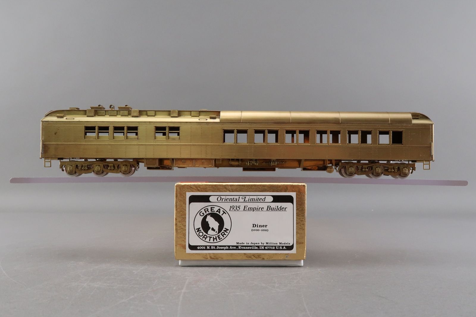 HO Brass Model - Oriental GN Great Northern 1935 Empire Builder Diner ...