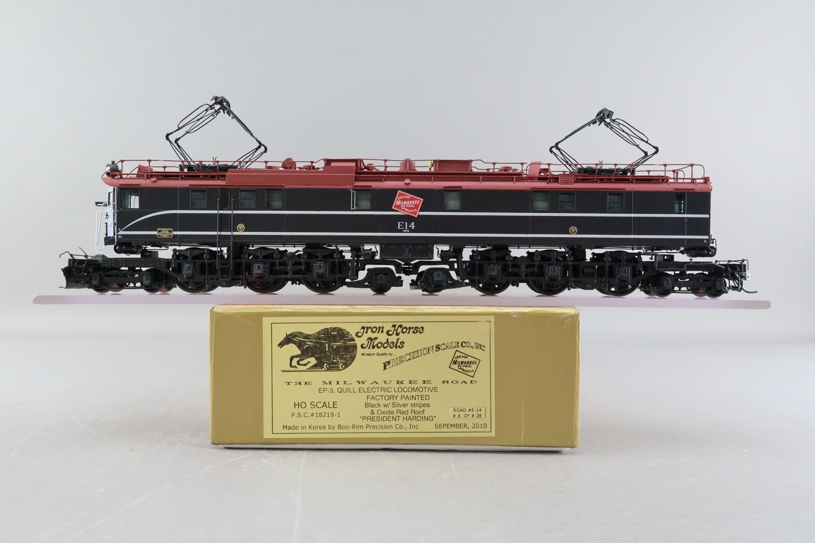 HO Brass Model - PSC 18218-1 Milwaukee EP-3 Electric Quill President ...