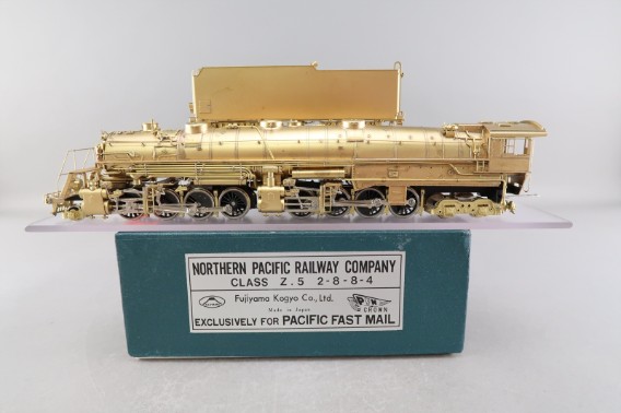 鉄道模型 Fujiyama Kogyo N.W H-1 4-8-4 HO Brass CON PFM - Fujiyama C&NW - Chicago & North Western