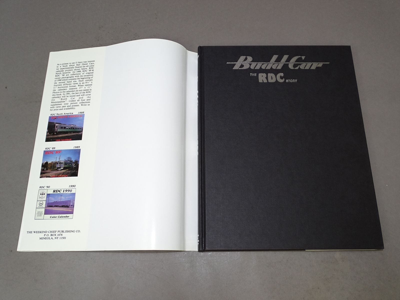 Railroad Book - Budd Car: The RDC Story - Chuck Crouse - 226 Pages