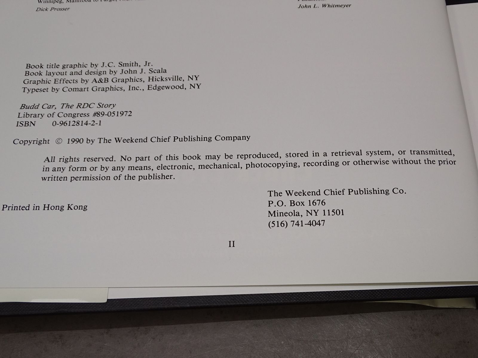 Railroad Book - Budd Car: The RDC Story - Chuck Crouse - 226 Pages