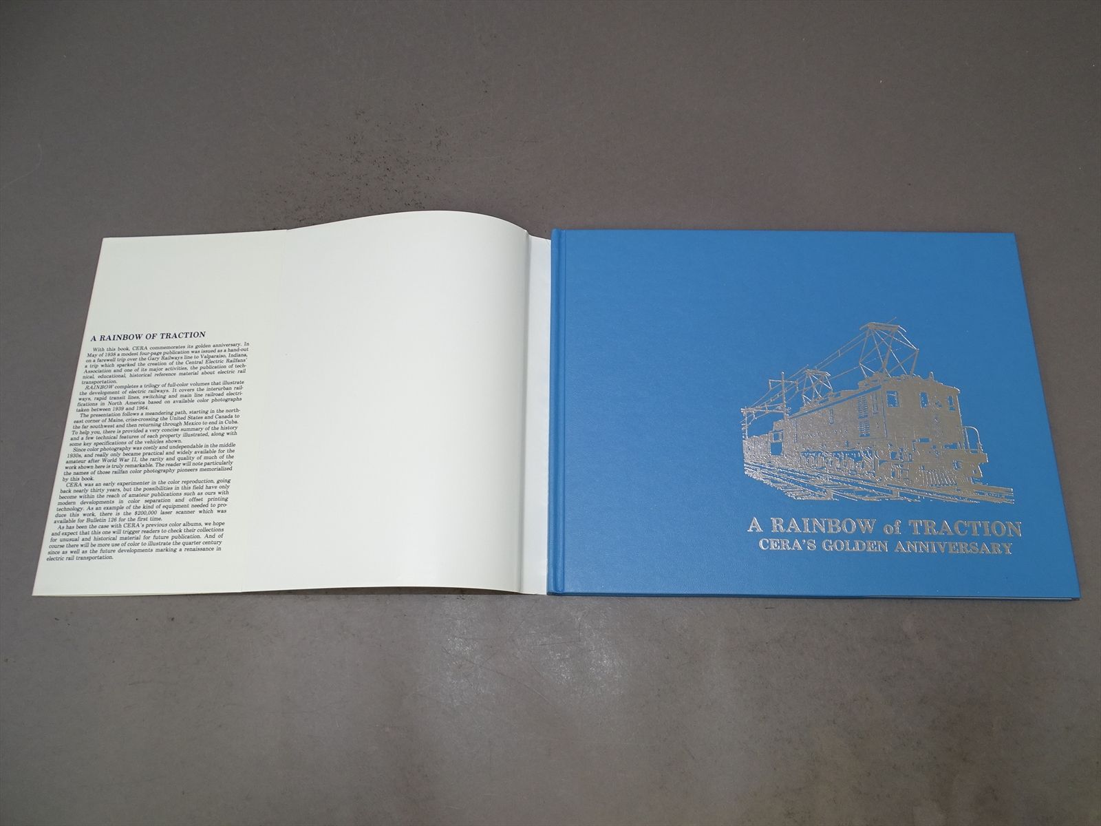 Railroad Book - A Rainbow of Traction - George Krambles & Norman ...