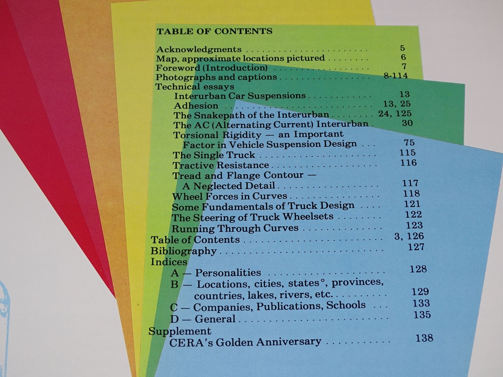 Railroad Book - A Rainbow of Traction - George Krambles & Norman ...