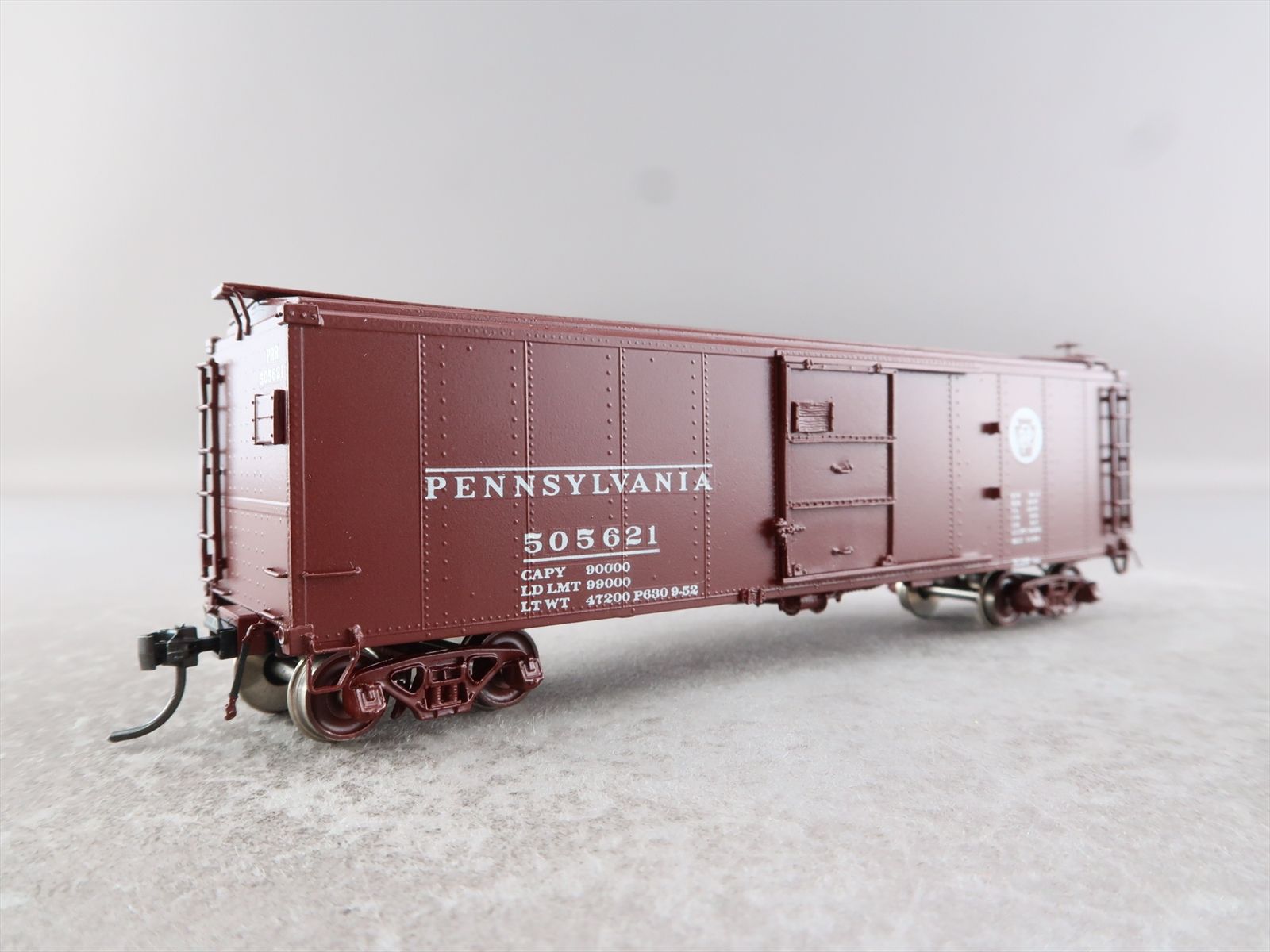 HO Brass Model - OMI 3019 PRR Pennsylvania X-29 Boxcar Box Car #505621 ...