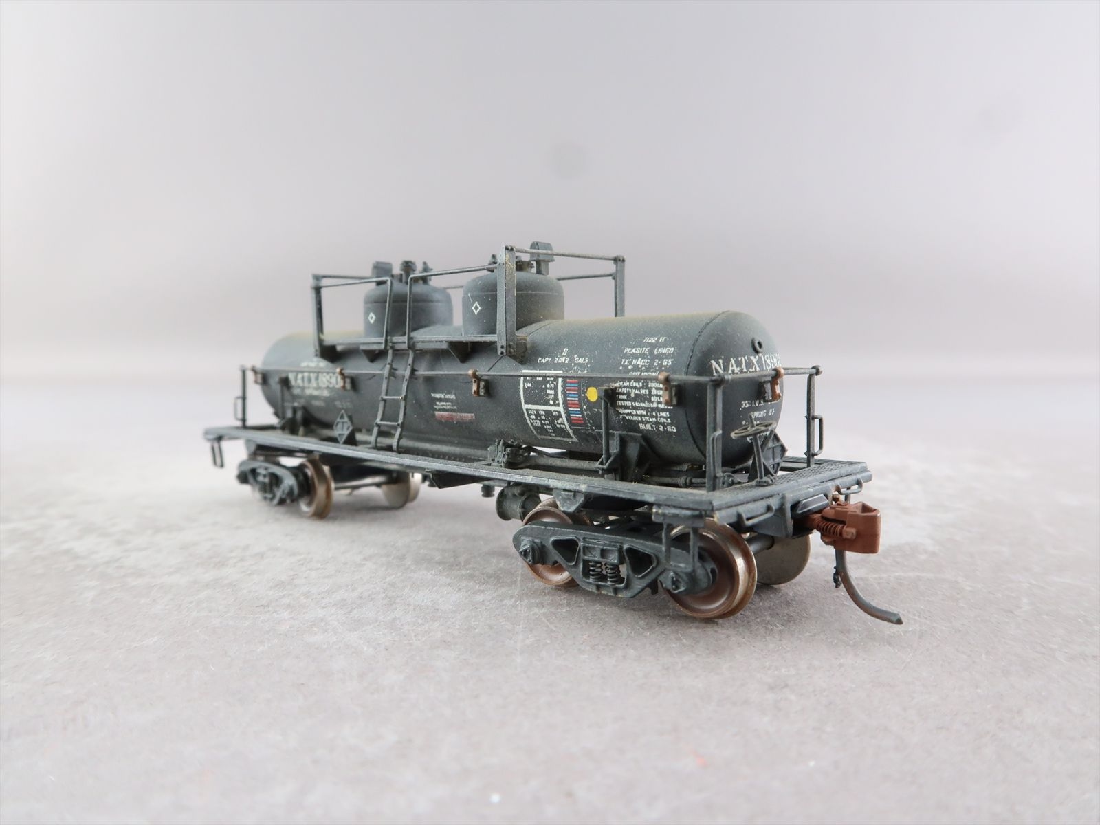 HO Brass Model - OMI 3123 N/A NATX Two Dome Tank Car 4000 Gallon #18902 ...