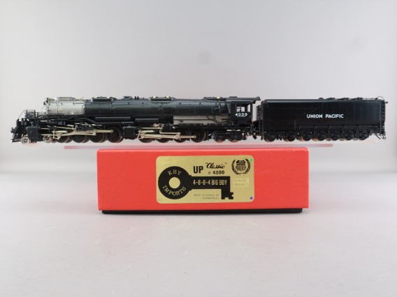 UNION PACIFIC 2-10-2 #5003 塗装済み完成品 HO Brass CON Key Imports UP - Union Pacific 2-10-2 Santa Fe