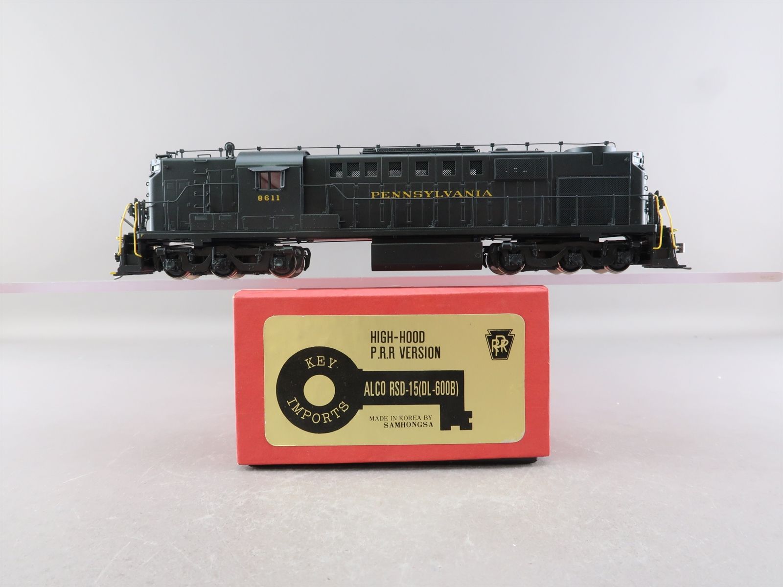 HO Brass Model - Key CS#69 PRR Pennsylvania ALCO RSD-15 DL-600B #8611 ...