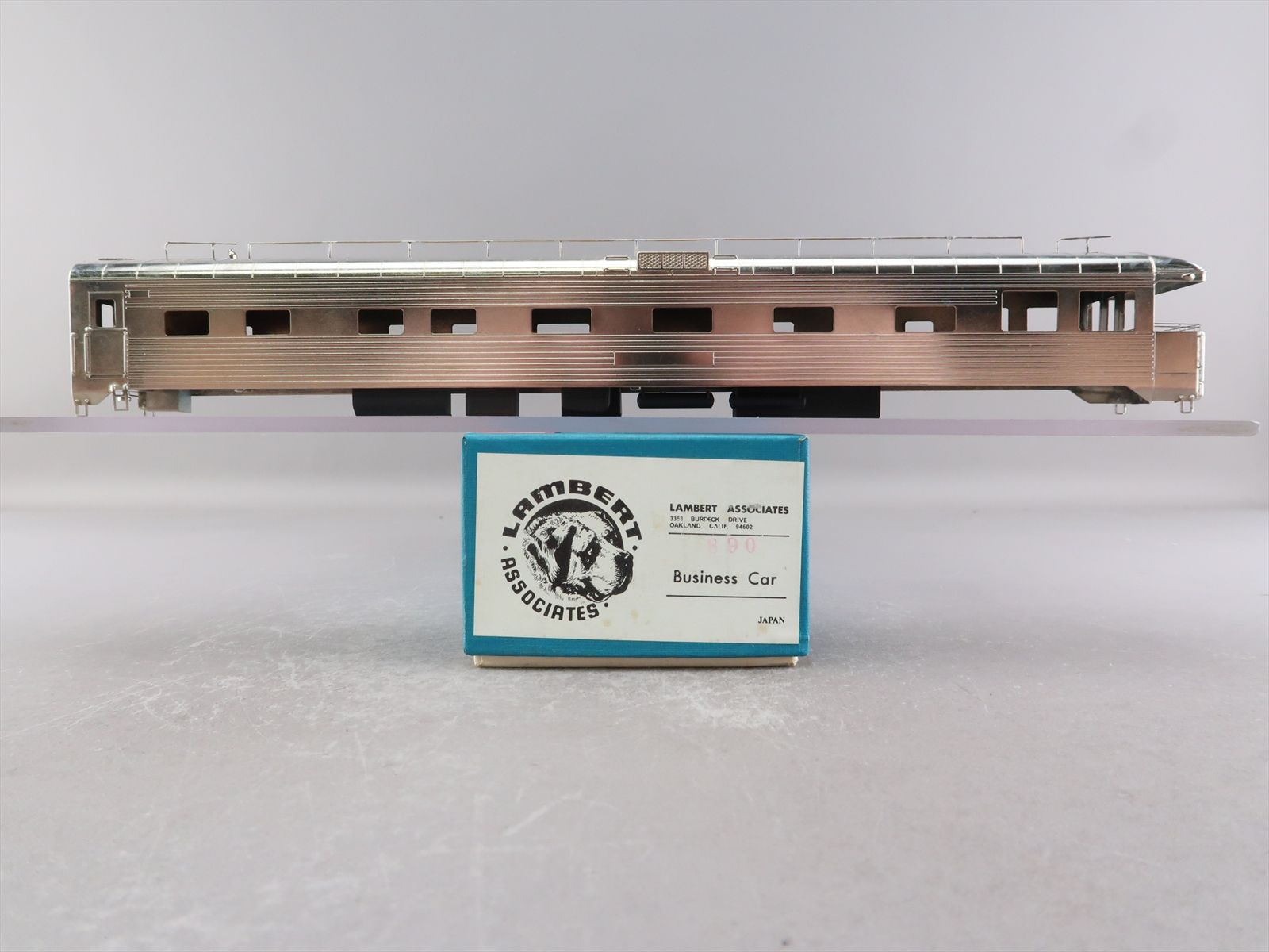 HO Brass Model - Lambert 890 AT&SF Santa Fe Business Car - F/Plated ...