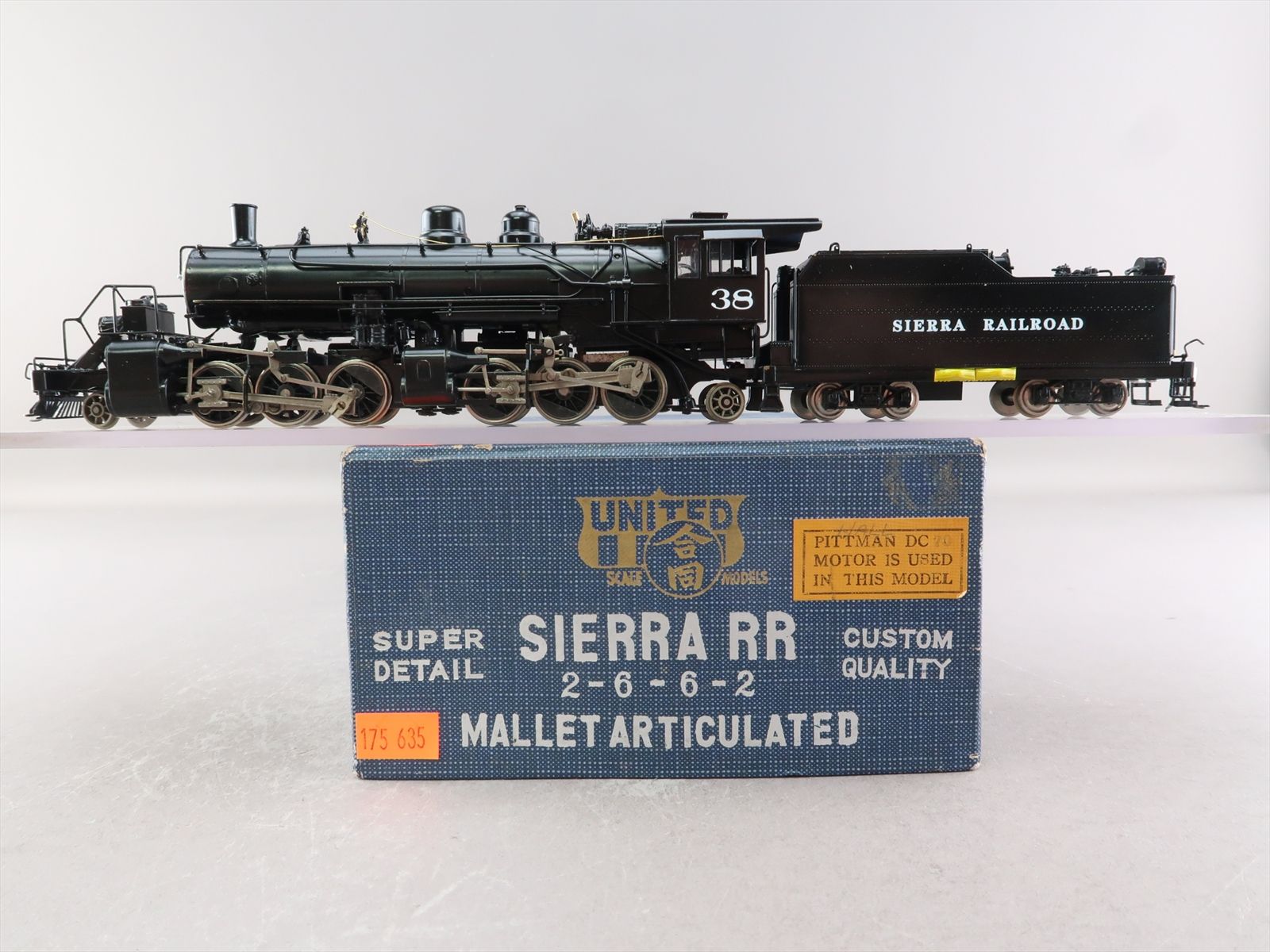 HO NWSL 29790 Sierra Railroad 2-8-0 Rebuilt 1930 #18