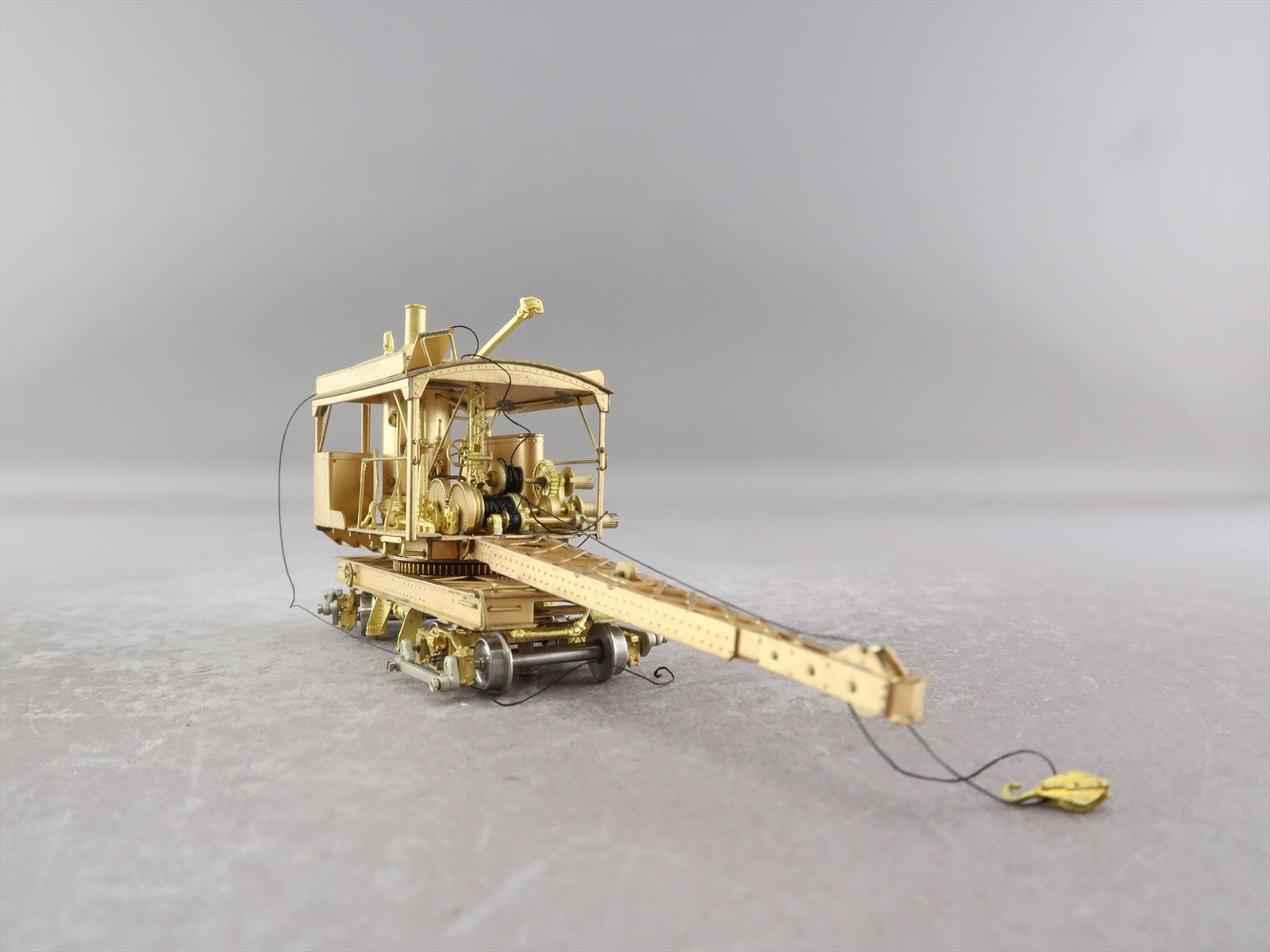 HO / HOn3 Brass Model - OMI 1332 A.H. Log Loader w/ Base - Unpainted ...