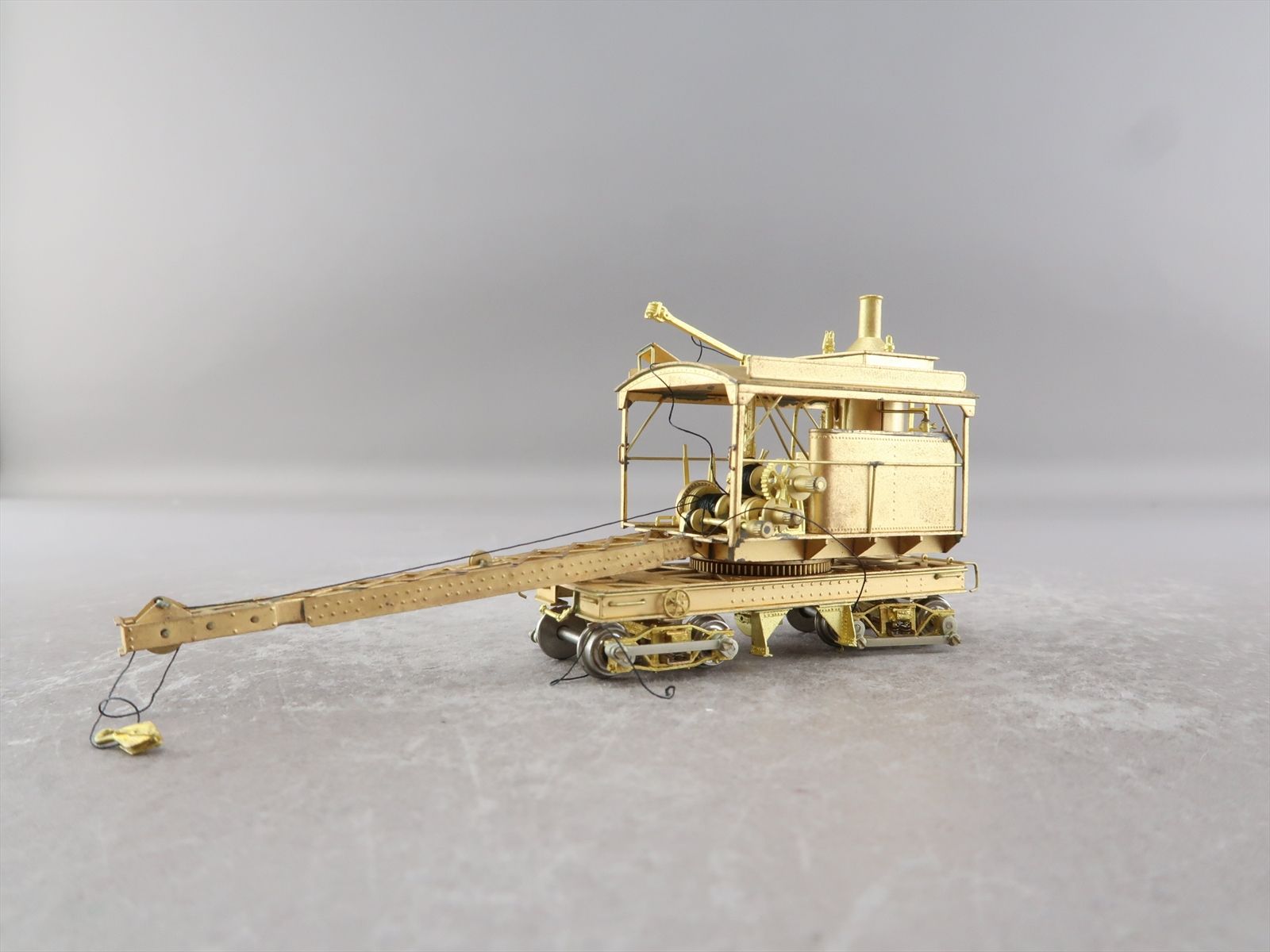 HO / HOn3 Brass Model - OMI 1332 A.H. Log Loader w/ Base - Unpainted ...
