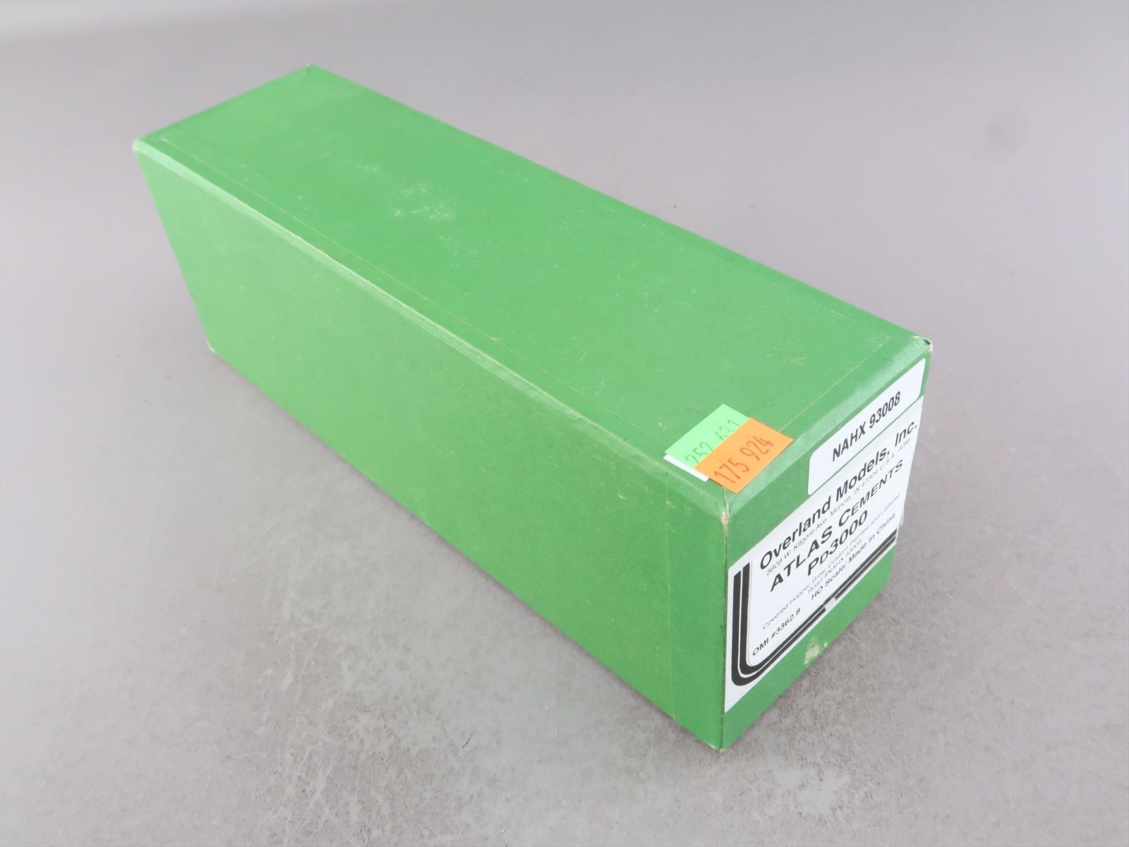HO Brass Model - OMI 3362.8 NAHX Atlas Cements PD3000 Covered Hopper ...