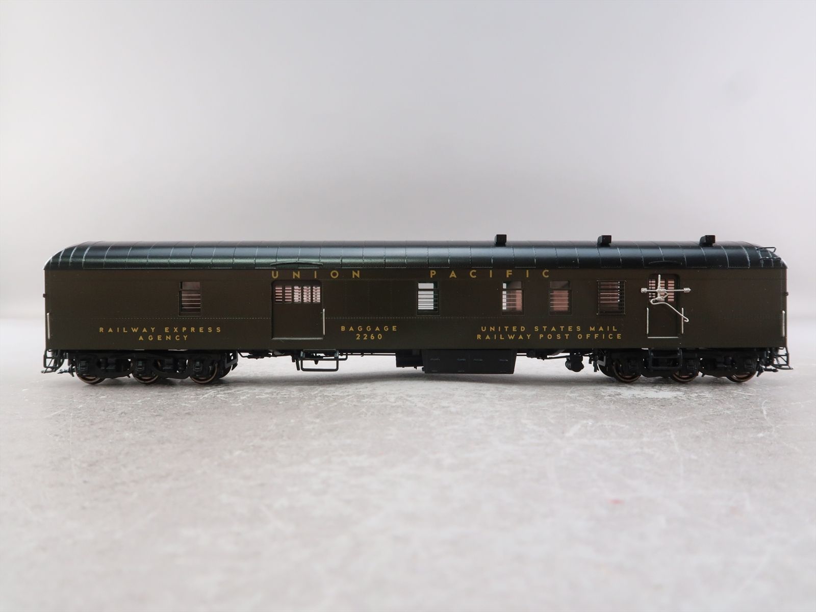 HO Brass Model - TCY 1323 UP Union Pacific Harriman RPO Baggage Dark ...