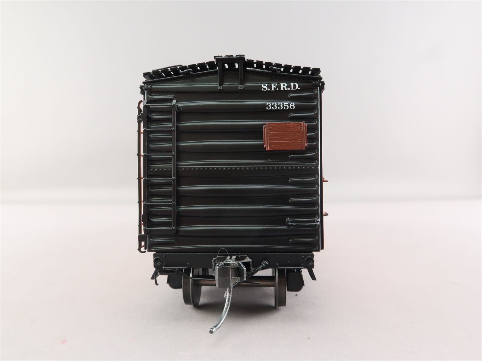 O Brass Model - PRB Pecos River 4322A AT&SF Rr-25 Santa Fe Steel Reefer ...