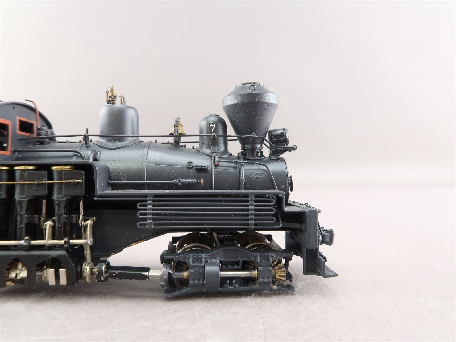 HO Brass Model - Key Meadow River Logging 3-Truck Shay #7 - Custom ...