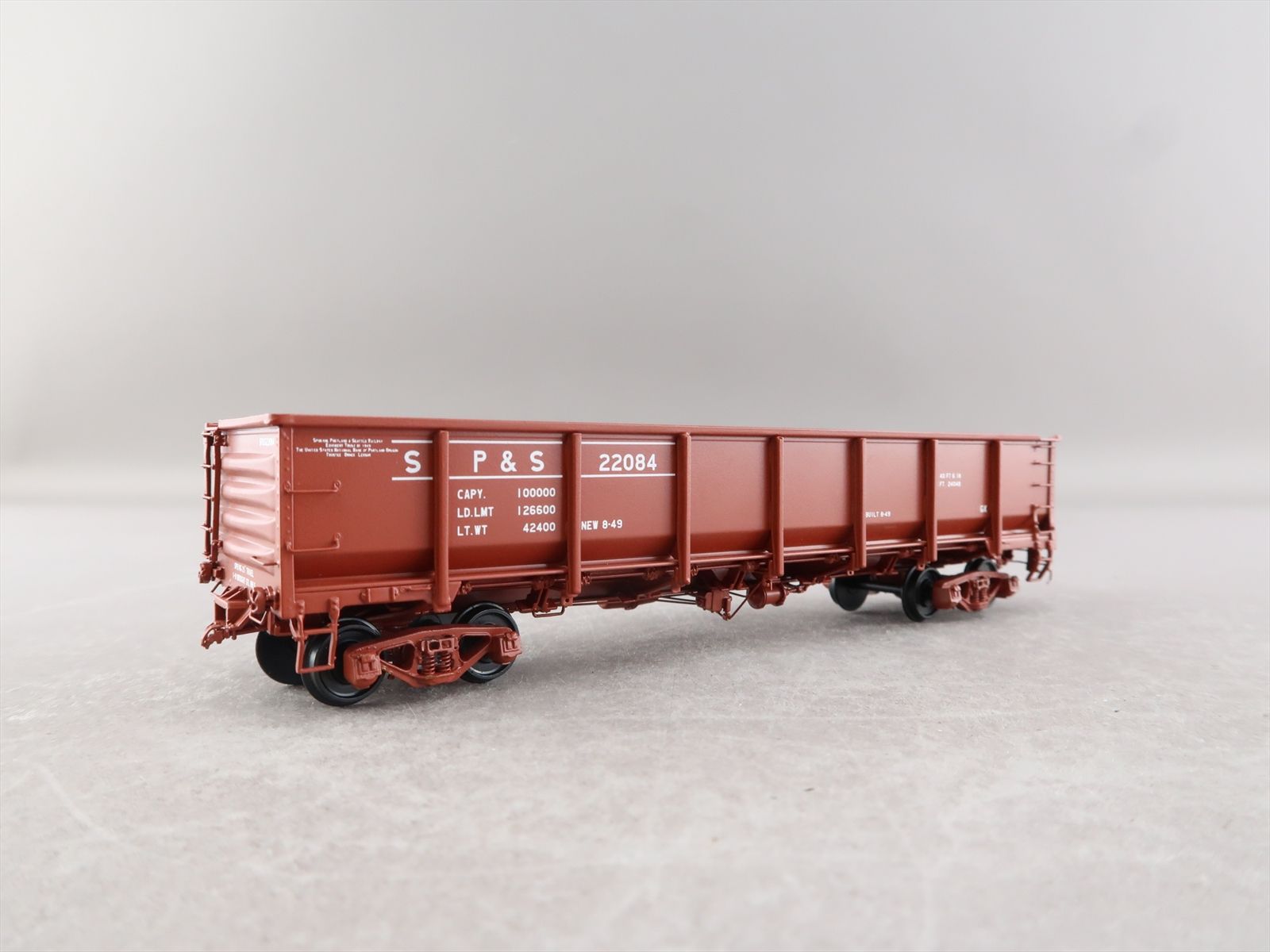 HO Brass Model - W&R SP&S Spokane Portland & Seattle Welded GS Gondola ...