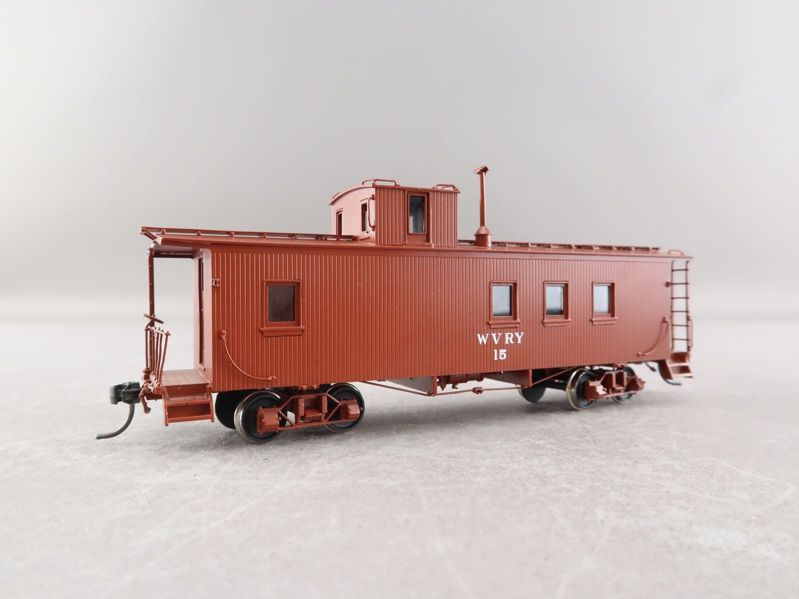 HO Brass Model - NBL WV-1.1 WV Willamette Valley 33' Truss Rod Caboose ...