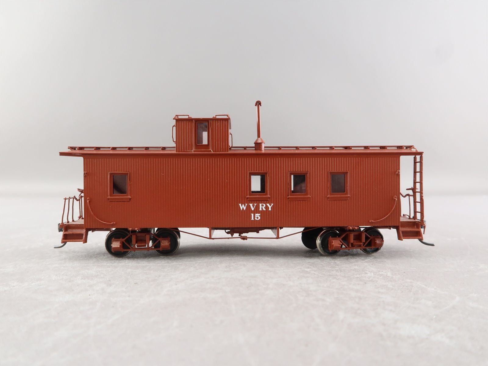 HO Brass Model - NBL WV-1.1 WV Willamette Valley 33' Truss Rod Caboose ...