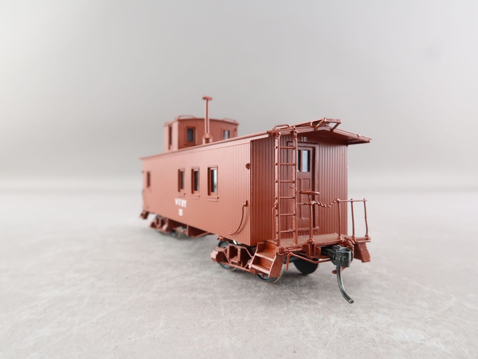 HO Brass Model - NBL WV-1.1 WV Willamette Valley 33' Truss Rod Caboose ...